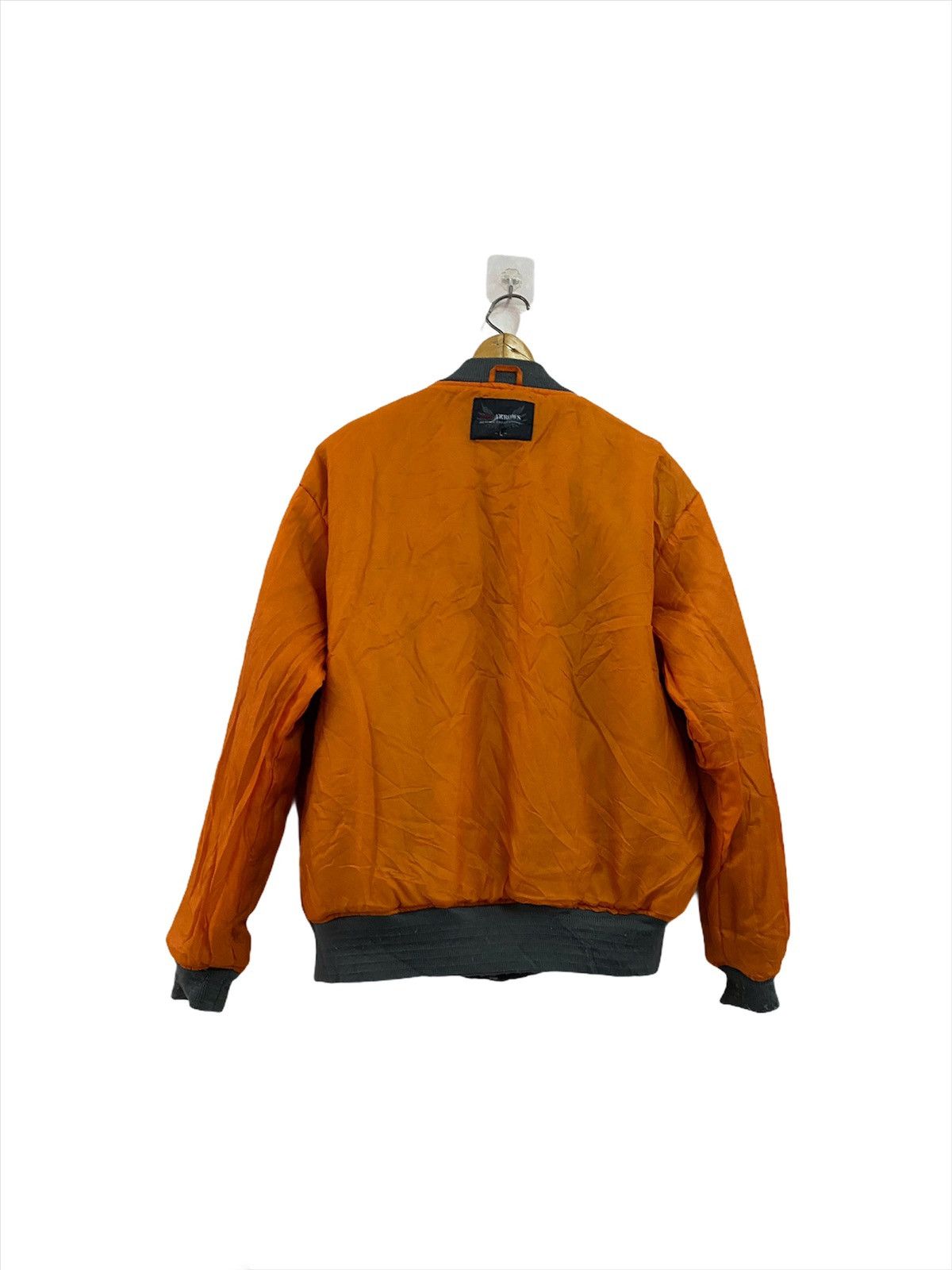 Vintage Red Arrow Distressed Grey Sun Faded Bomber Jackets Size US L / EU 52-54 / 3 - 6 Thumbnail