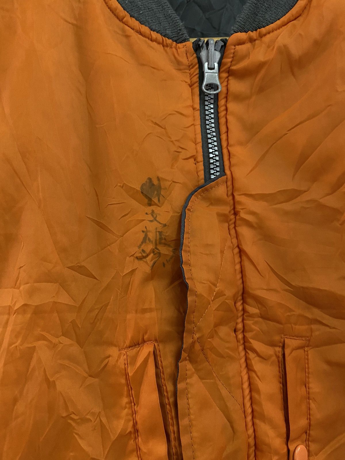 Vintage Red Arrow Distressed Grey Sun Faded Bomber Jackets Size US L / EU 52-54 / 3 - 16 Thumbnail