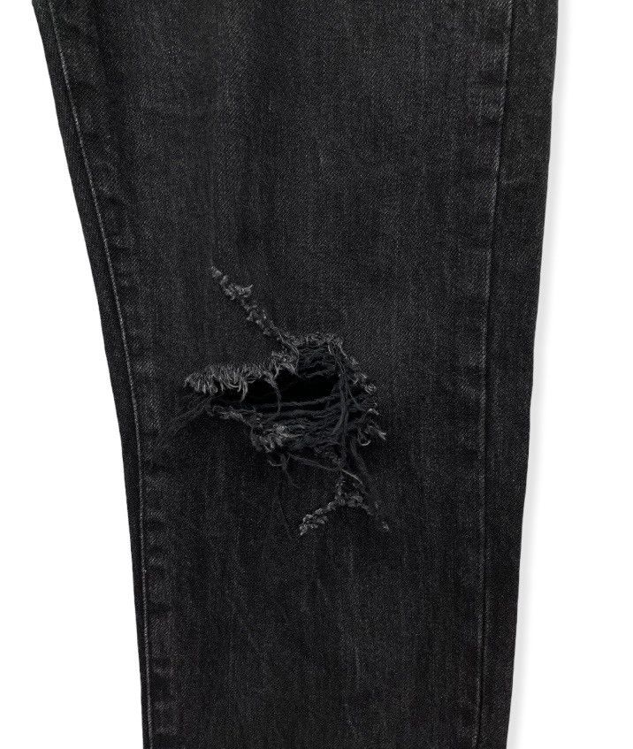 Japanese Brand FOG Style Vintage SUBCIETY Crash Knee Slim Fit Denim Size US 33 - 5 Thumbnail