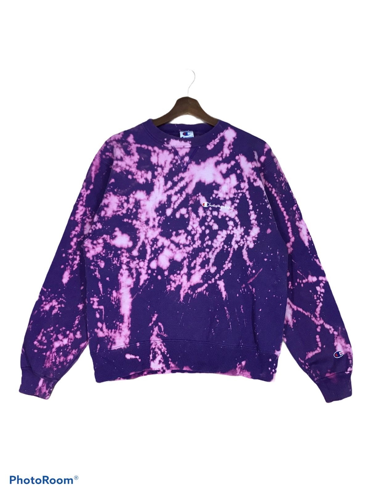 Vintage Champion Sweatshirt Custom Asid Wash