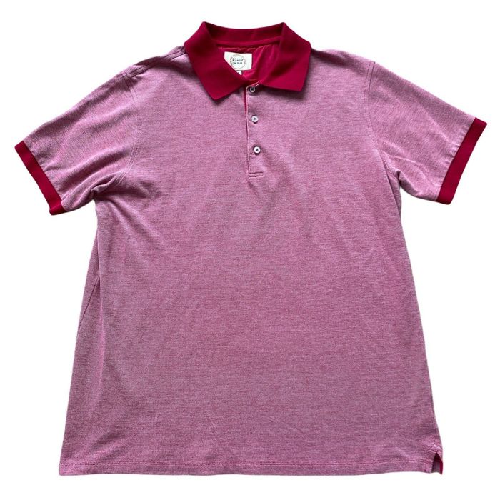 Other Milano Borromeo CMP Polo Shirt Red Marled Rugby Golf | Grailed