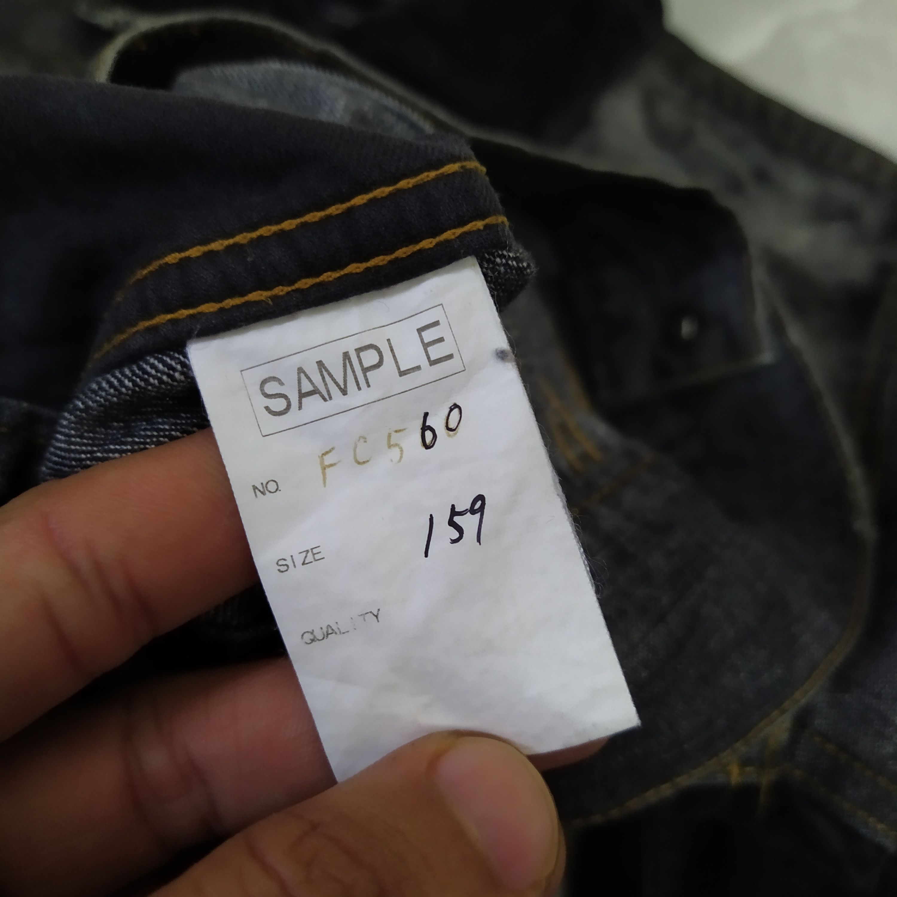 CABANE de ZUCCa CABANE de ZUCCA DENIM DISTRESSED JACKET (D11) Size US S / EU 44-46 / 1 - 7 Thumbnail
