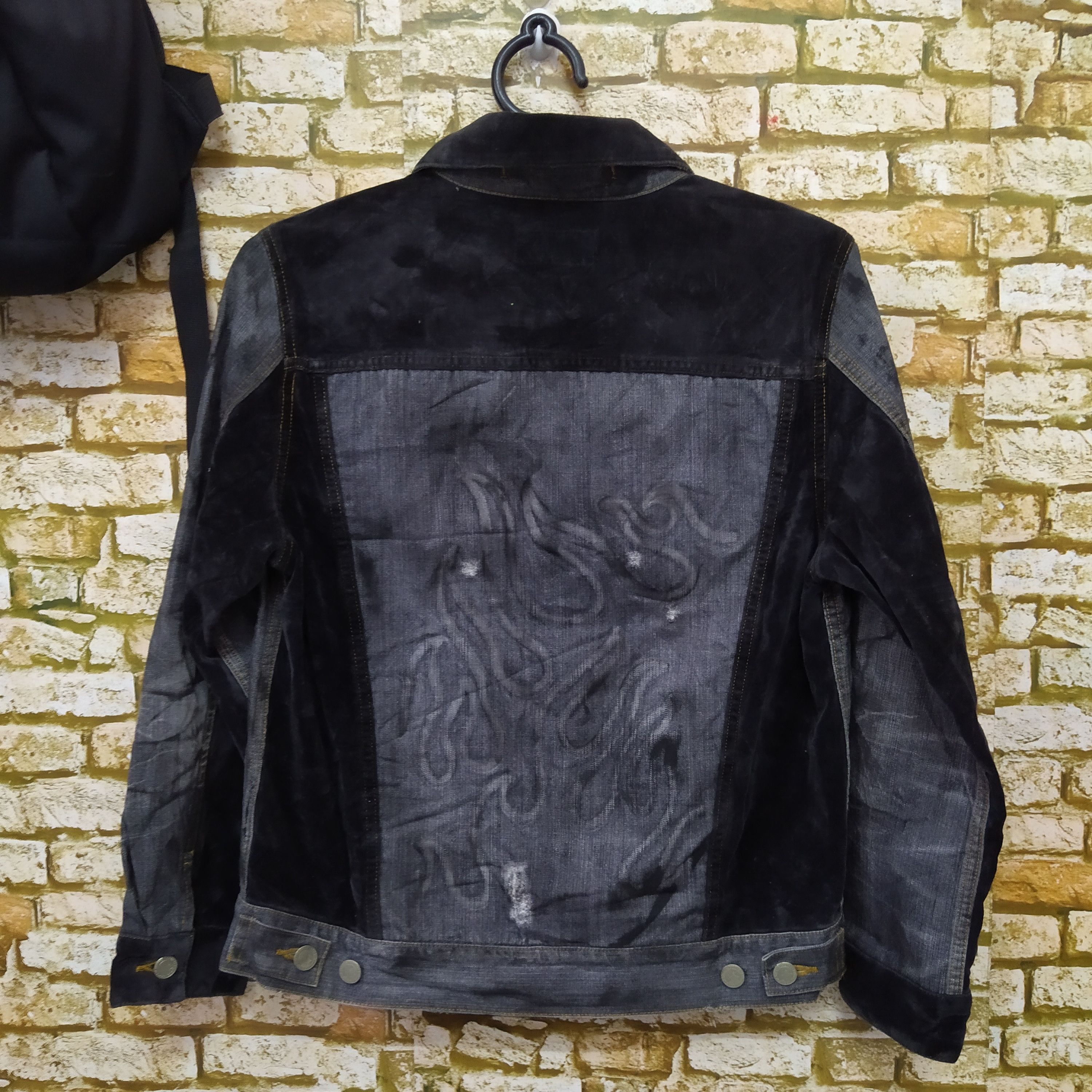CABANE de ZUCCa CABANE de ZUCCA DENIM DISTRESSED JACKET (D11) Size US S / EU 44-46 / 1 - 5 Thumbnail