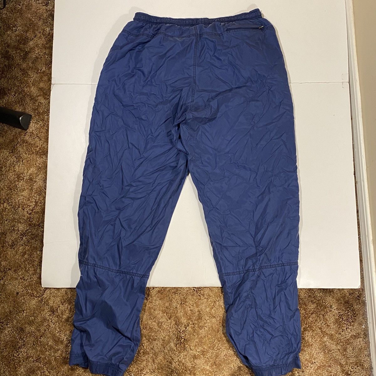 Nike × Vintage Vintage Nike Track Pants Navy Size US 34 / EU 50 - 3 Thumbnail
