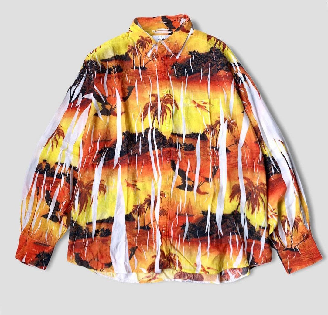 Doublet Doublet Compressed Aloha Shirt In The Hanger Mold SS2019 Size US L / EU 52-54 / 3 - 2 Thumbnail