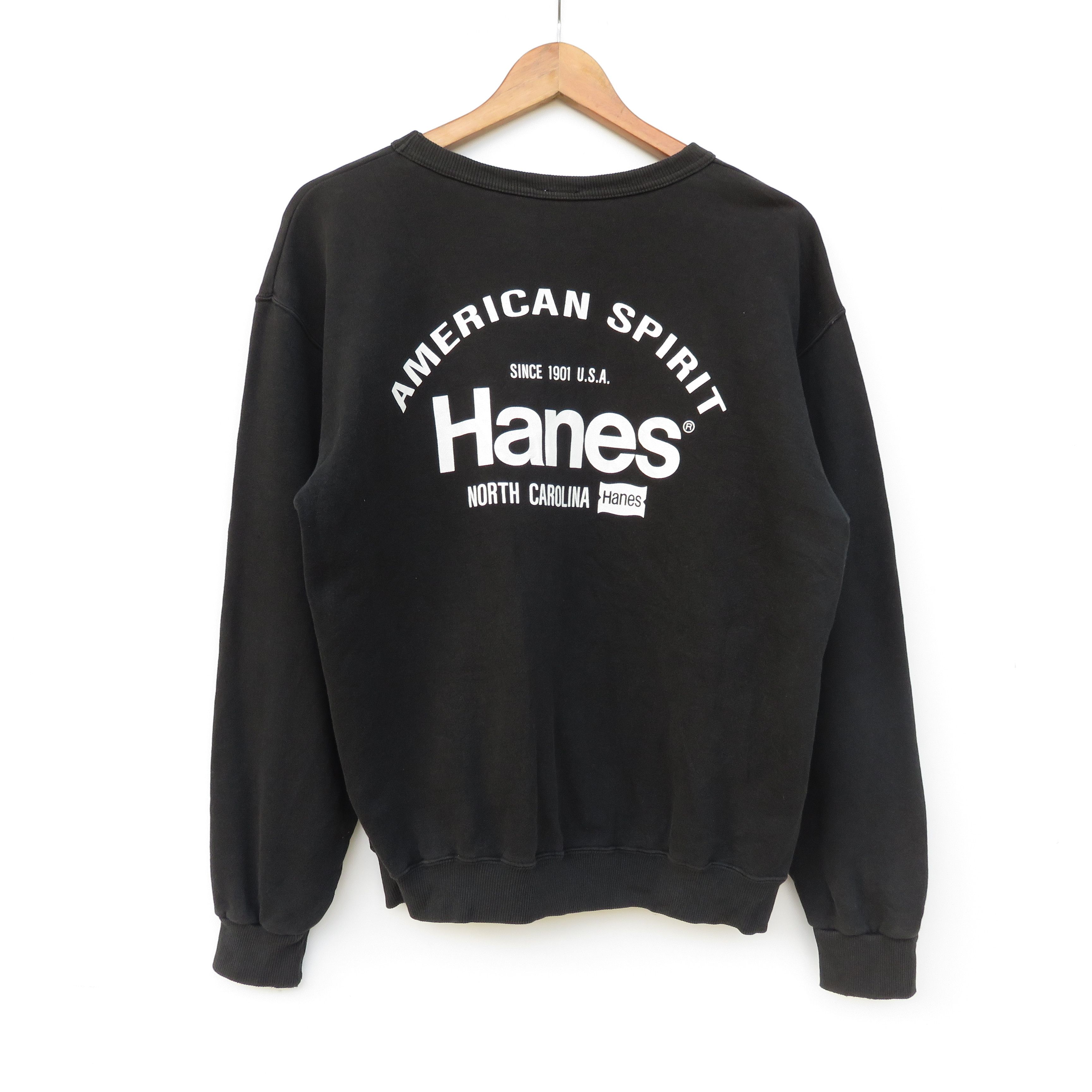 Hanes AC cotton black type Vintage Second Hand