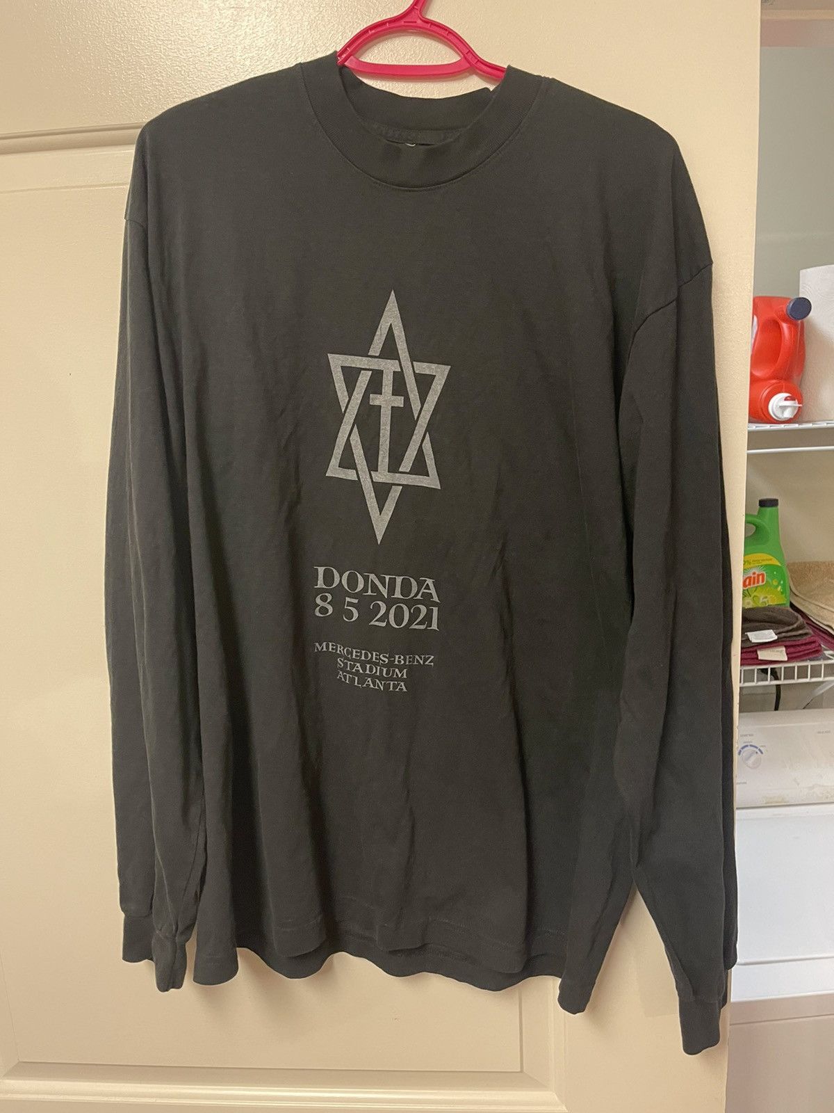 NEW Donda Doves Limited Edition Black orders Long Sleeve Shirt XXL