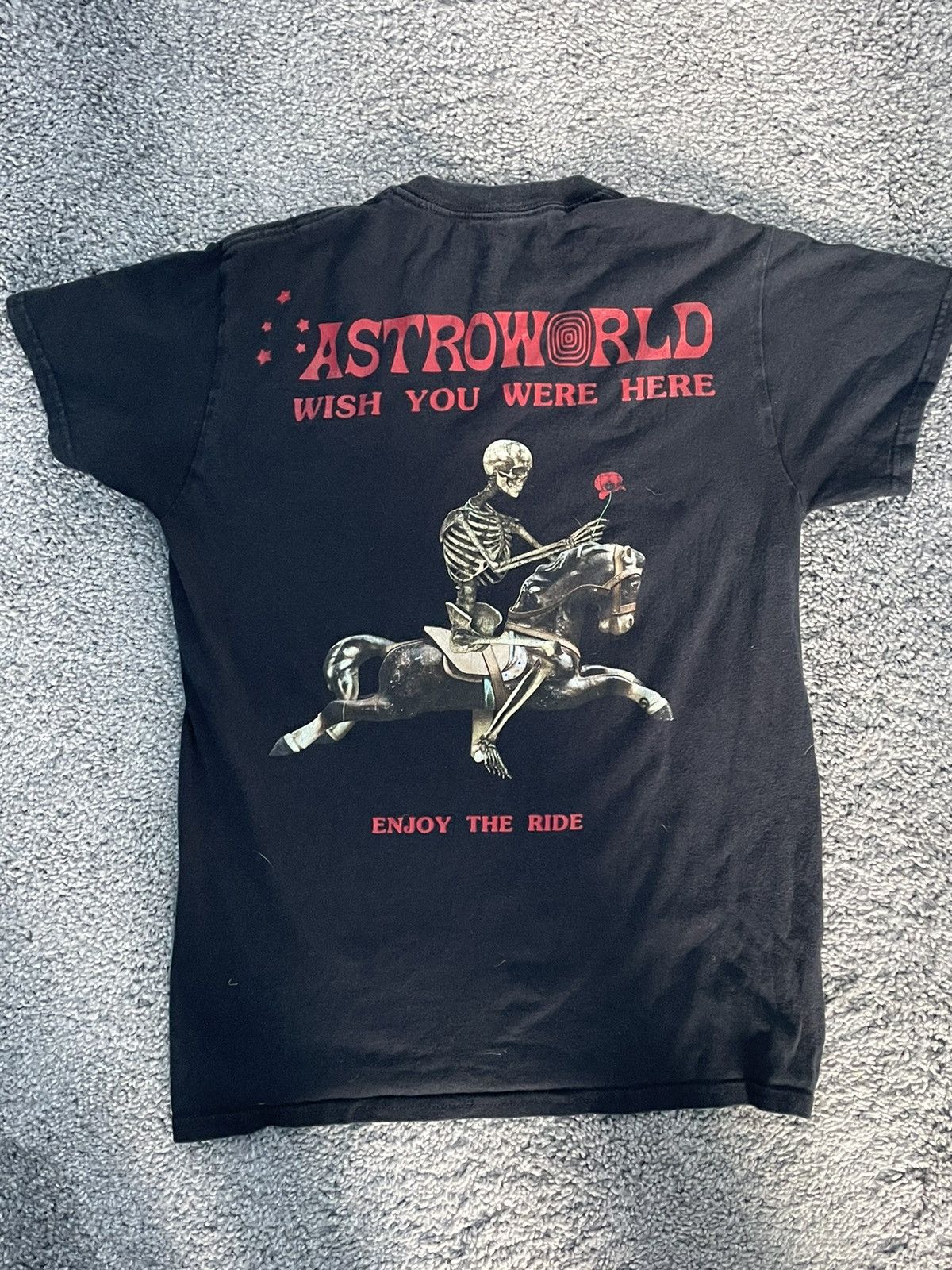 Astroworld shirt wish you best sale were here