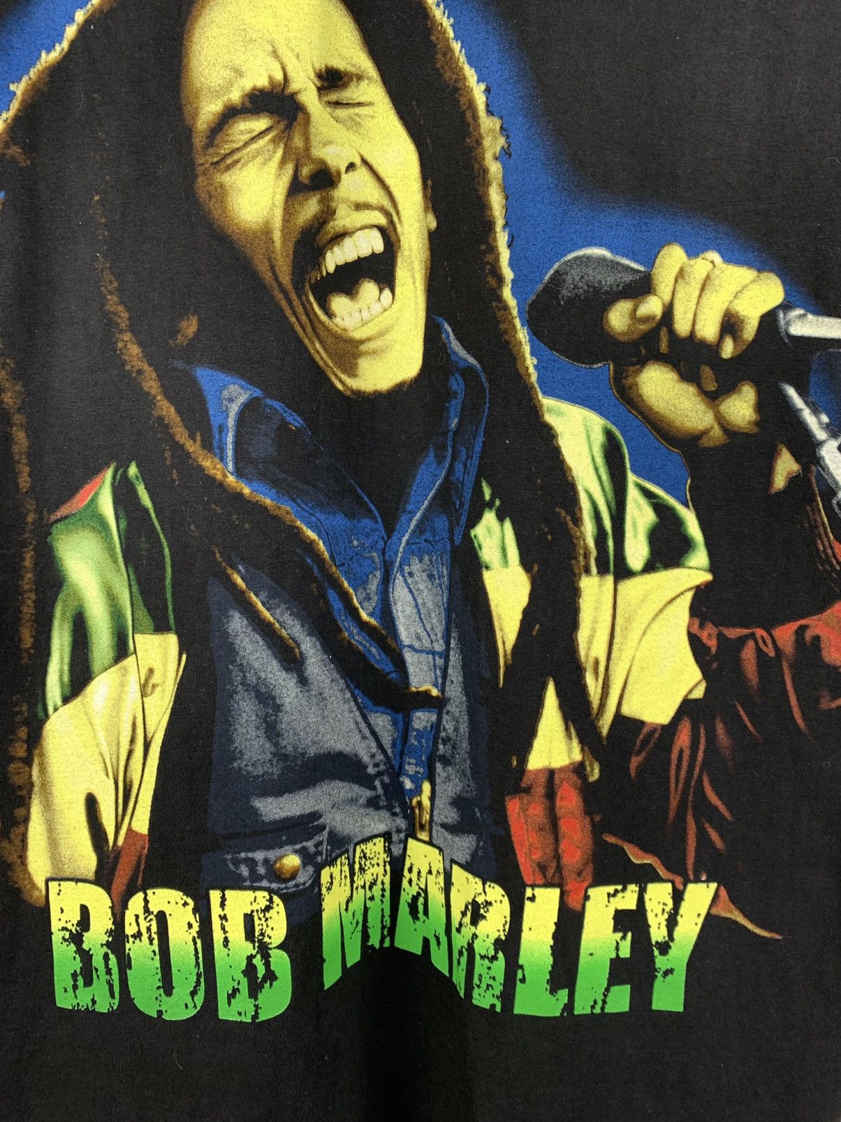 Band Tees Vintage Bob Marley Rise Ye Mighty People T-Shirt Size US M / EU 48-50 / 2 - 5 Thumbnail