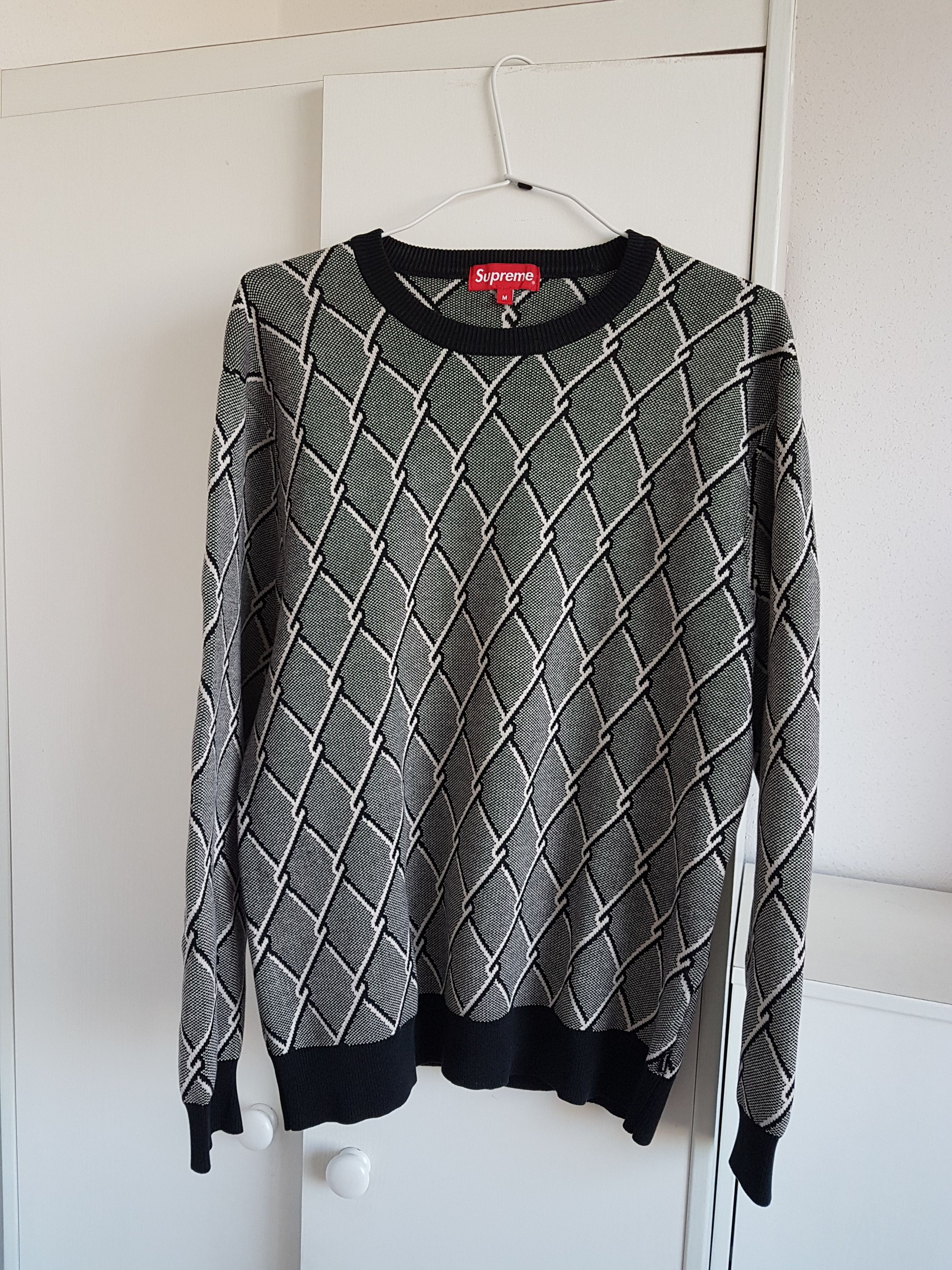 Supreme Chain Link Sweater FW14 | Grailed