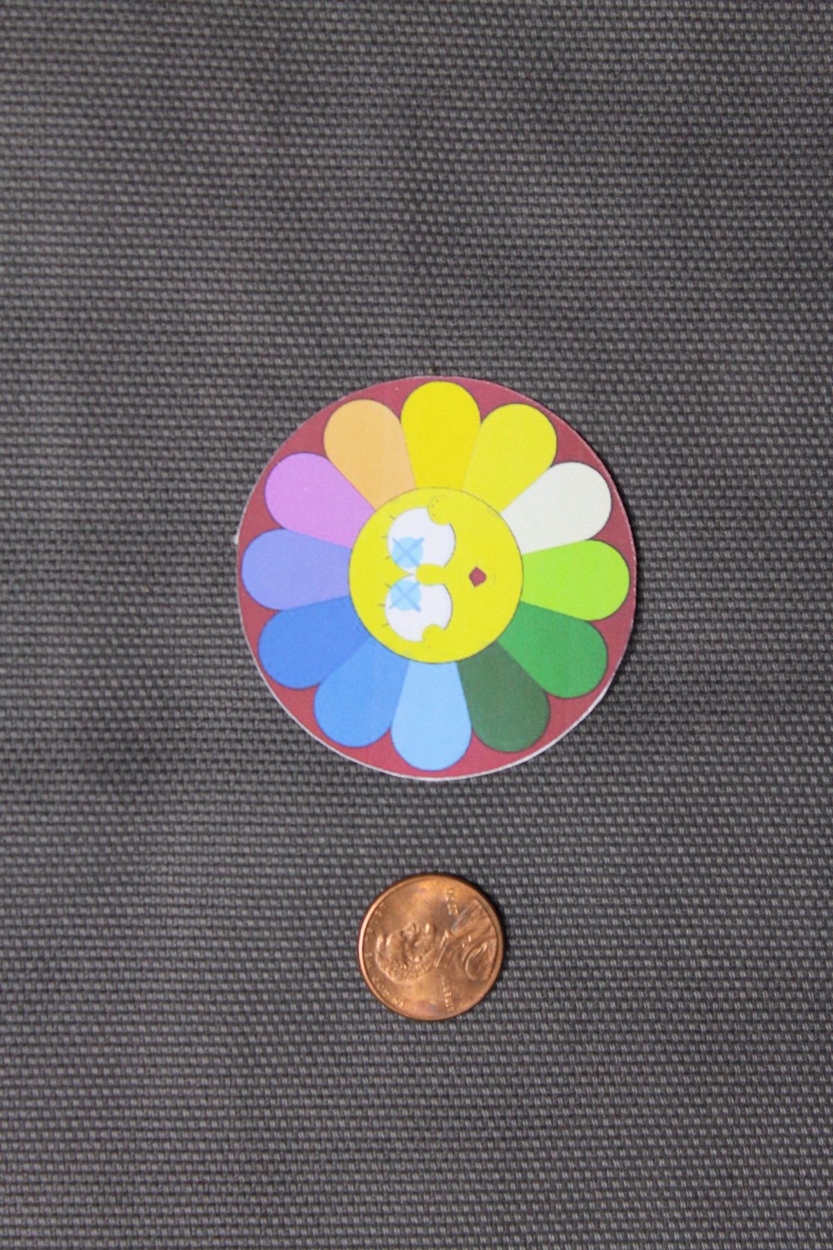 Kaws Flower Sticker | Grailed