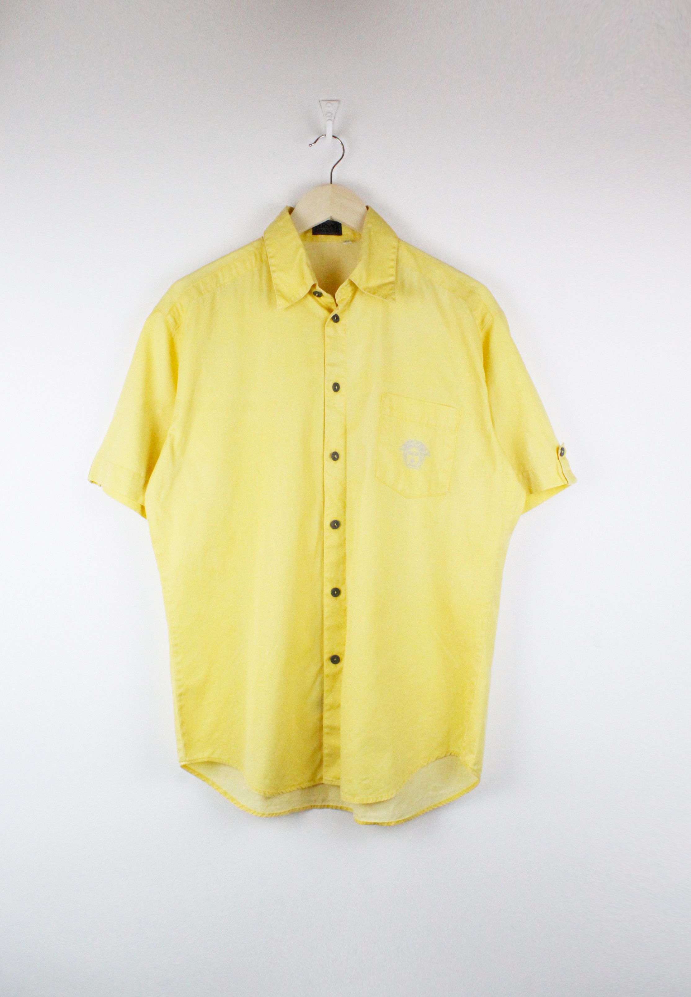 Versace × Versace Jeans Couture × Vintage Vintage Versace Jeans Couture Medusa Logo Shirt Size US M / EU 48-50 / 2 - 1 Thumbnail