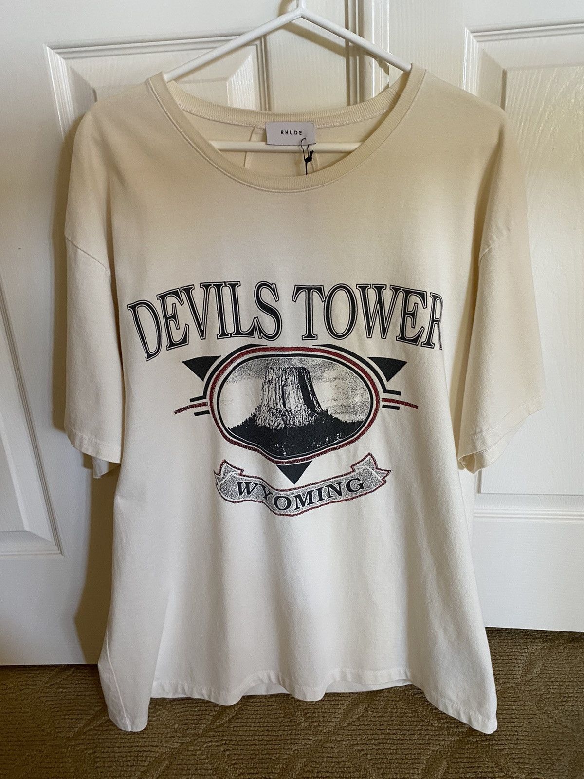 Rhude Rhude Wyoming tee Size US M / EU 48-50 / 2 - 1 Thumbnail