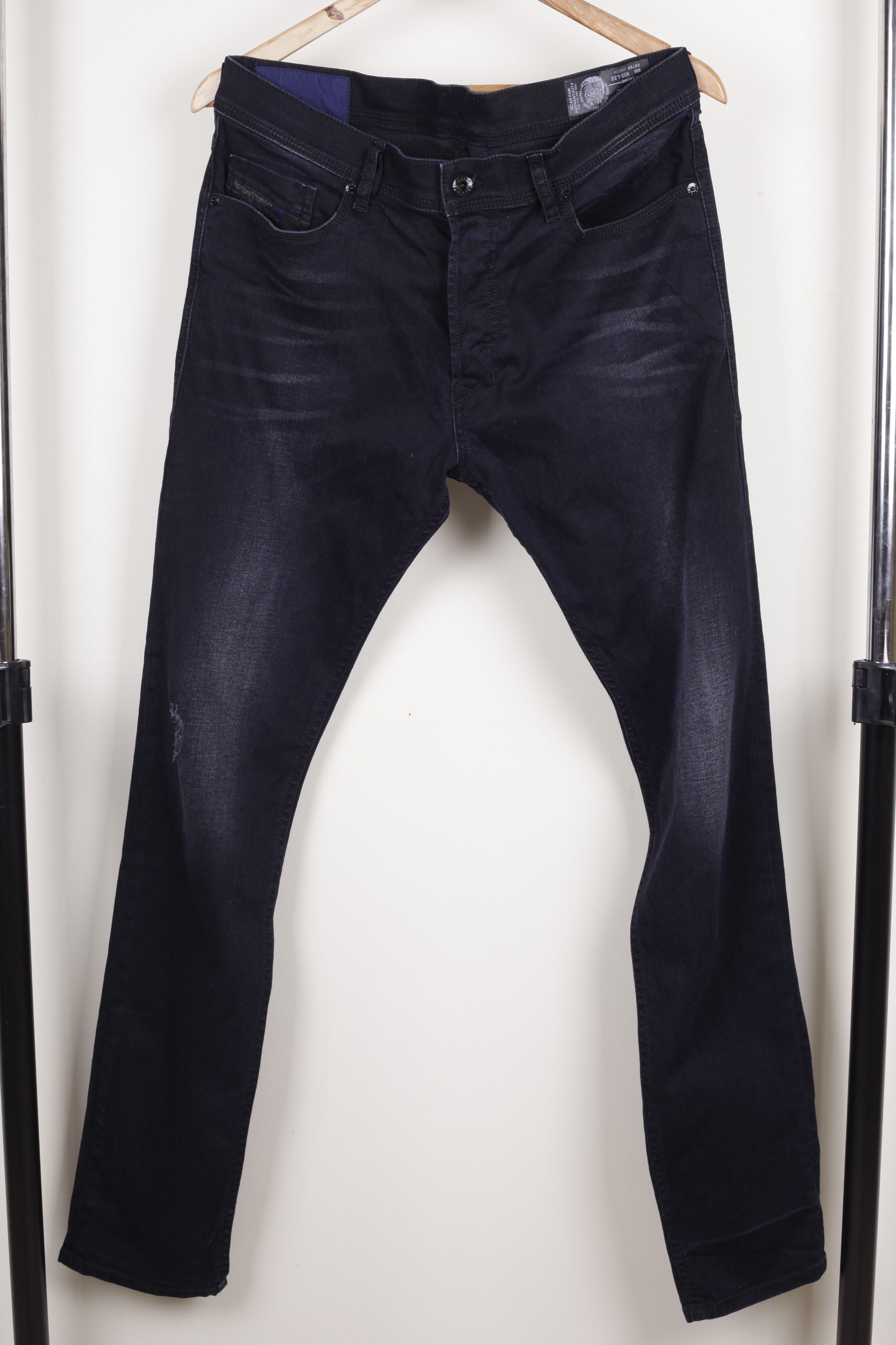 ★DIESEL TEPPHAR SLIM-CARROT ストレッチスリム W32 DIESEL TEPPHAR 084BW SLIM CARROT JEANS W28 L32 100