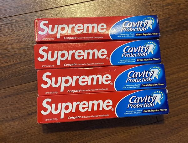 Supreme Supreme Colgate Toothpaste 4 pack | Grailed