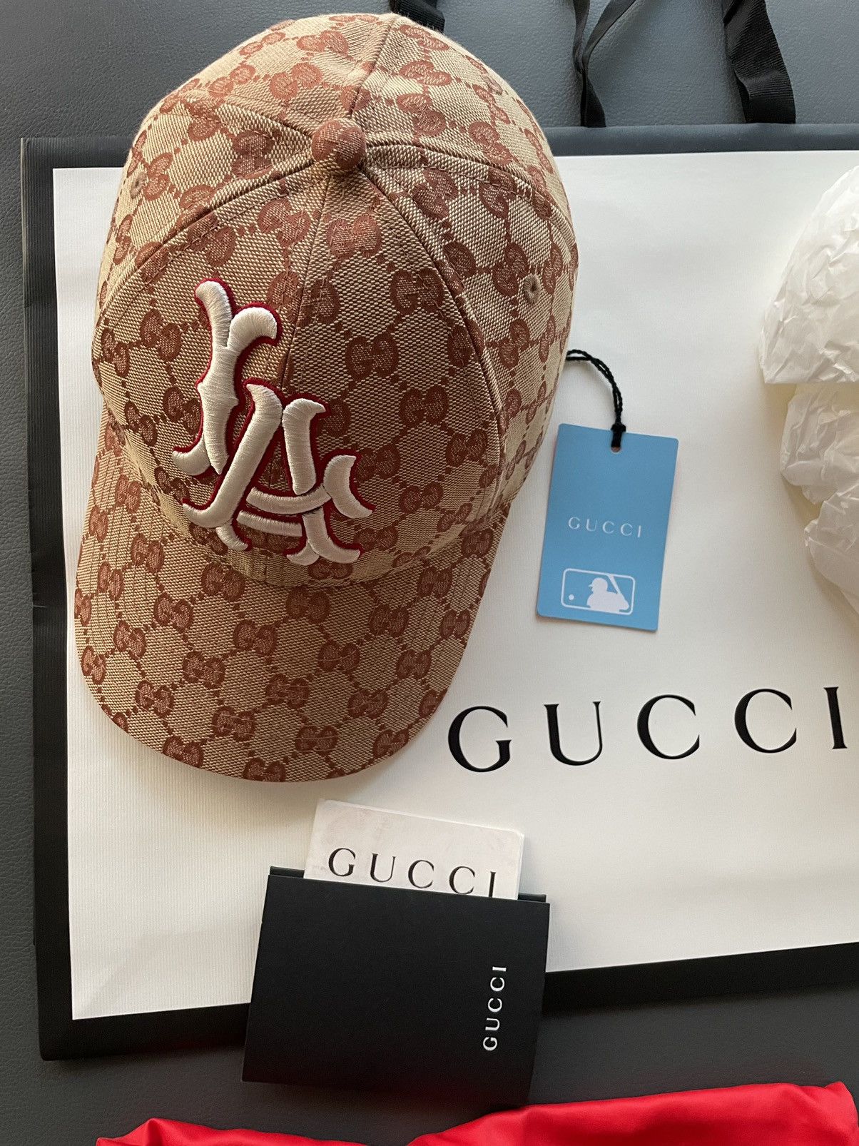 Gucci × MLB Super Runway Limited Edition Gucci x LA Dodgers GG