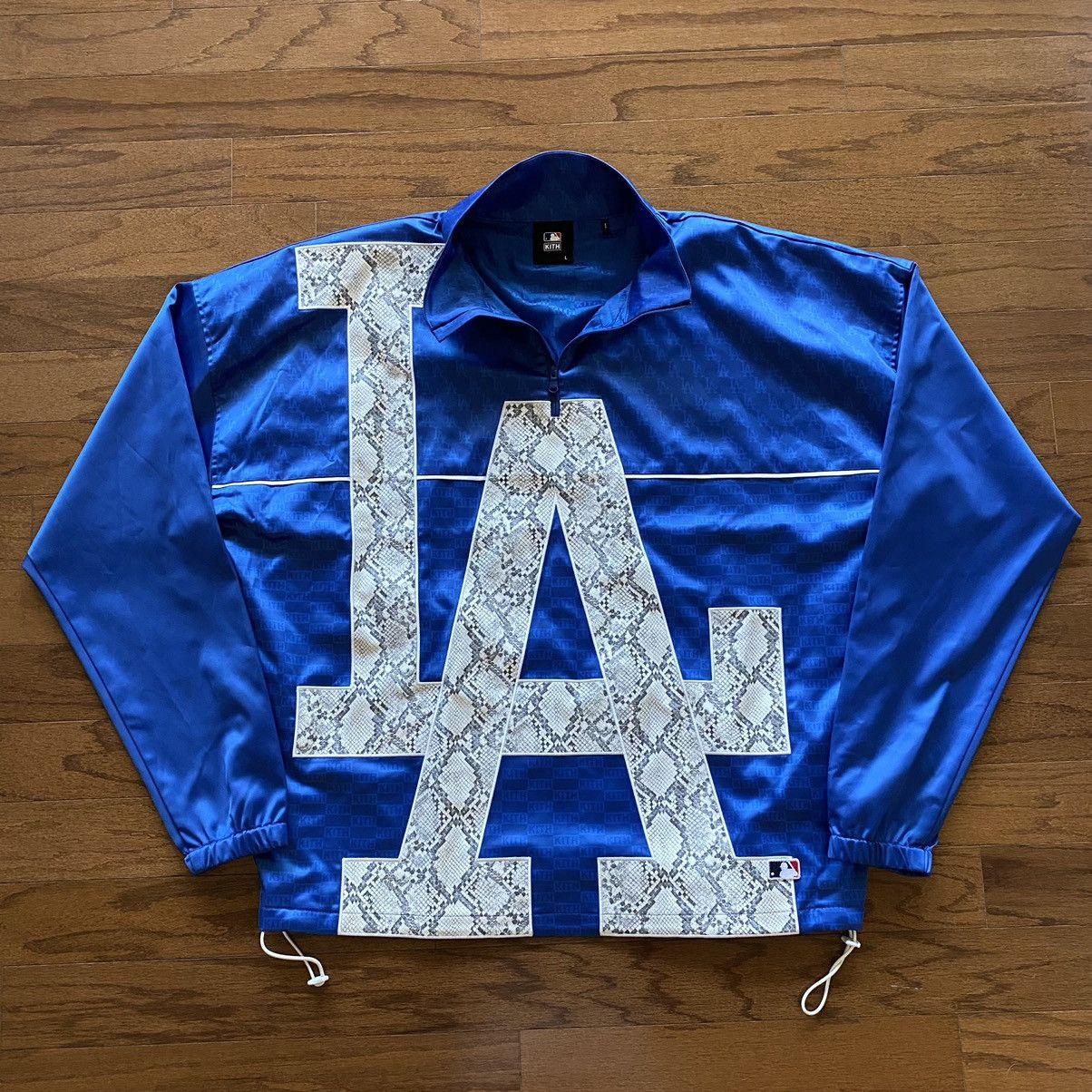 Kith Kith x LA Dodgers Half zip Jacket | Grailed