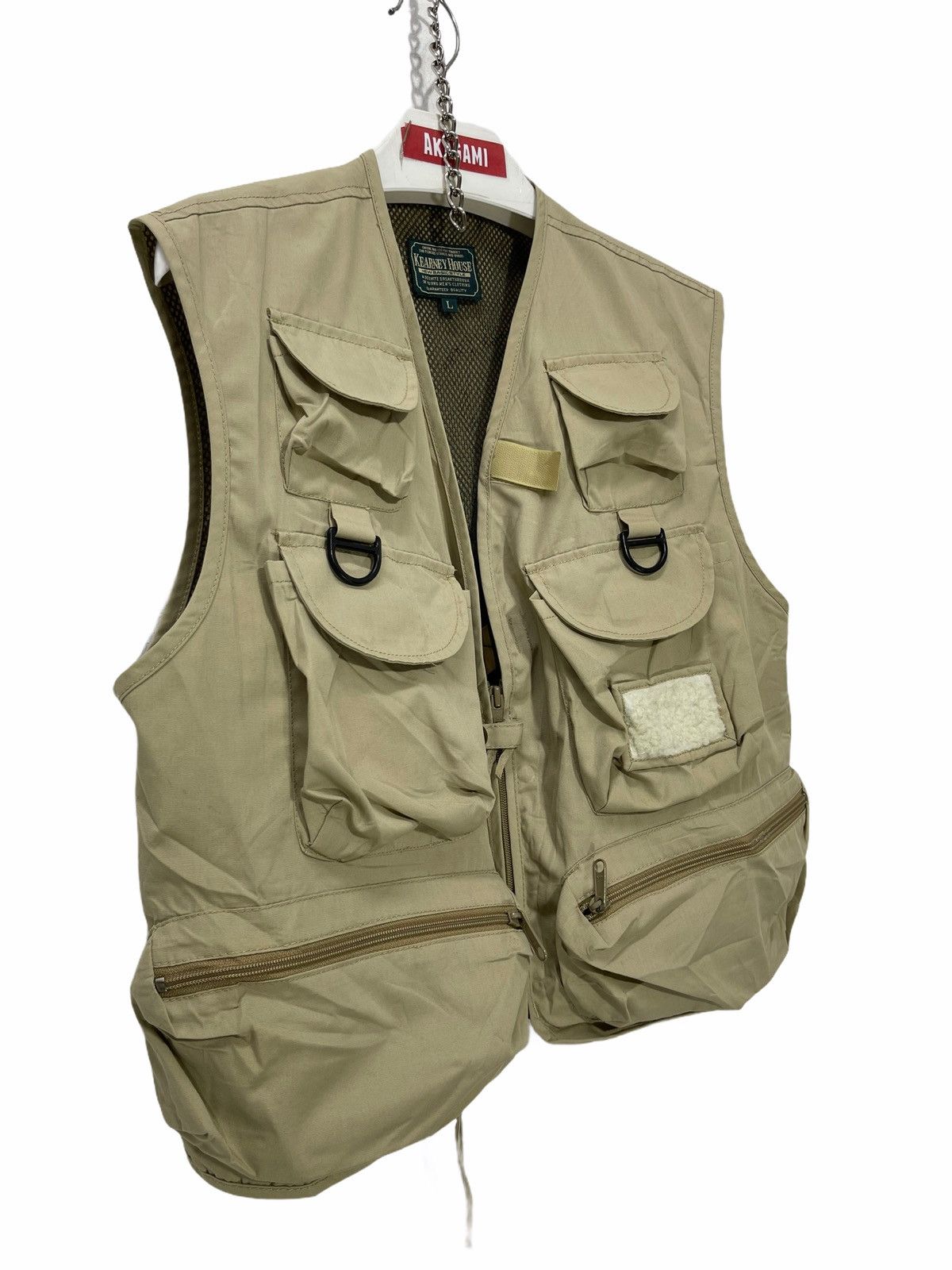 Vintage Vintage 90s Kearney House Utility Vest 35🟩 Size US L / EU 52-54 / 3 - 2 Thumbnail