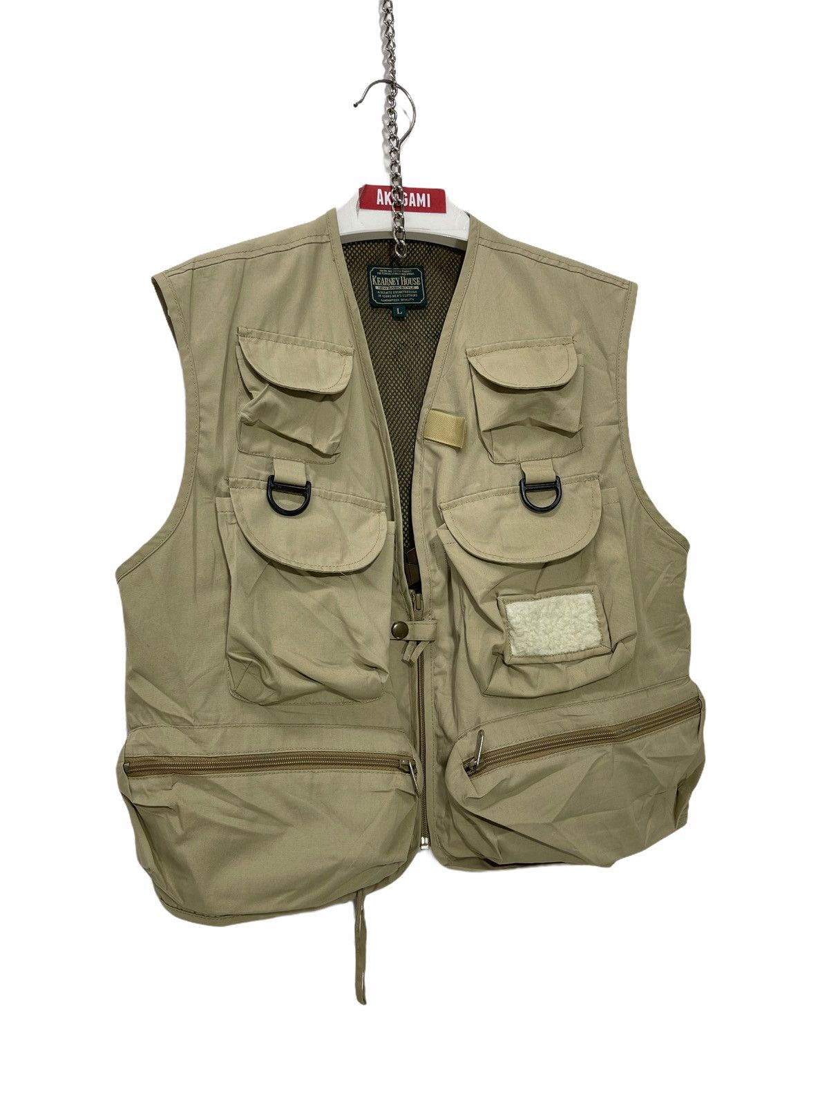 Vintage Vintage 90s Kearney House Utility Vest 35🟩 Size US L / EU 52-54 / 3 - 1 Thumbnail