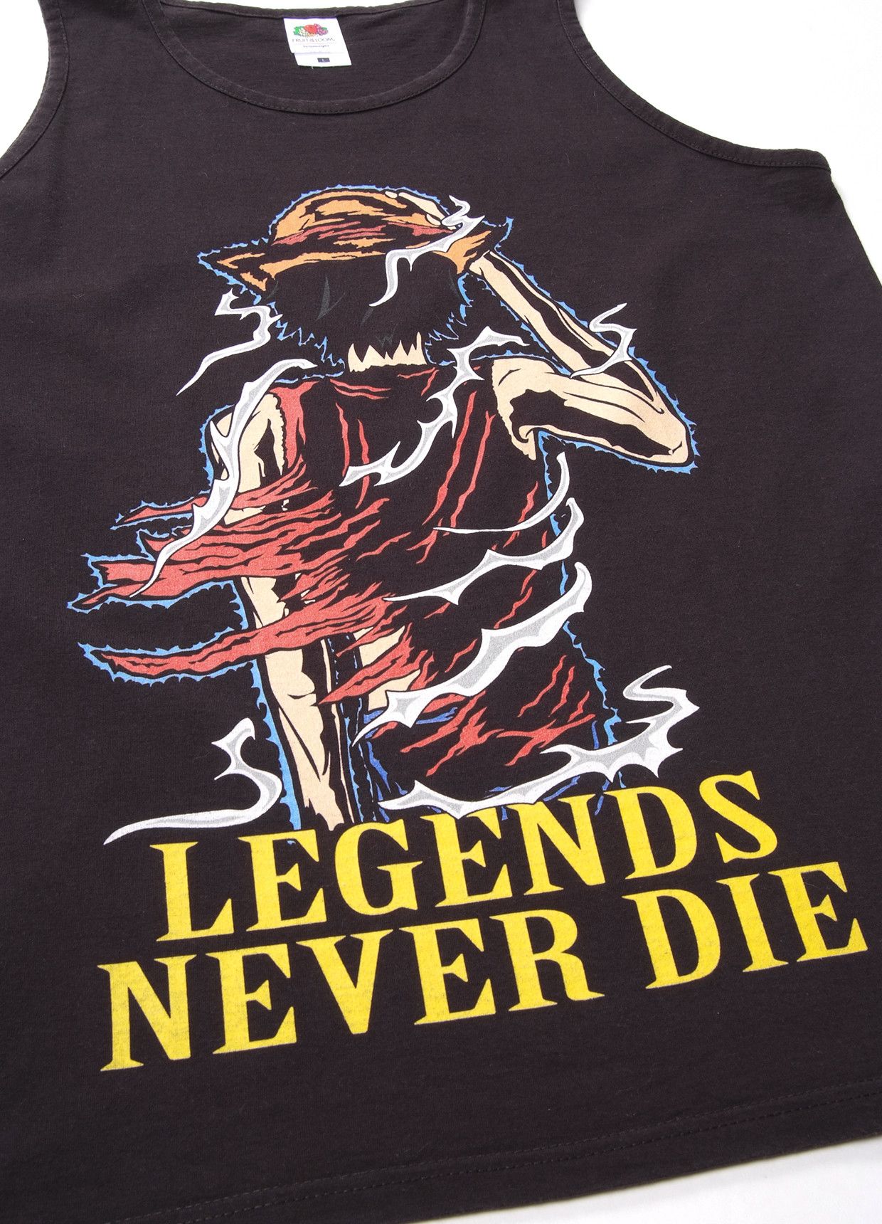 Other One Piece Anime Monkey D Luffy Y2K Mid2000 Retro Tank Size US L / EU 52-54 / 3 - 2 Thumbnail