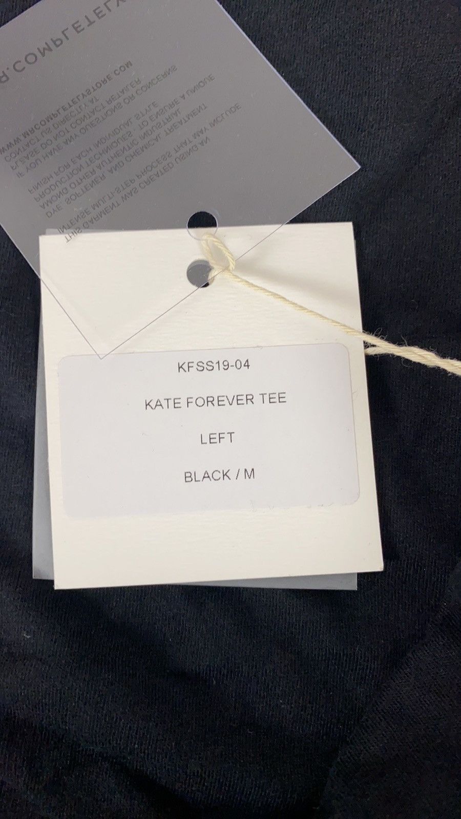 Mr. Completely Mr. Completely X Kate Forever Tee black Size US M / EU 48-50 / 2 - 8 Thumbnail