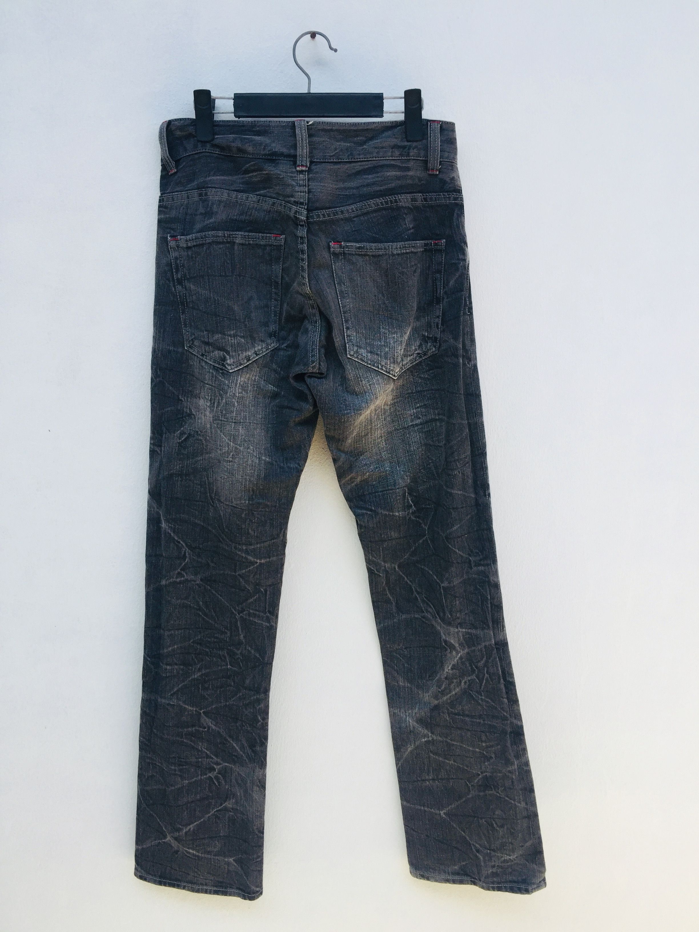 Designer × Japanese Brand Vintage Jack Serika Japanese Fashion Style Denim Jeans Size US 32 / EU 48 - 2 Thumbnail