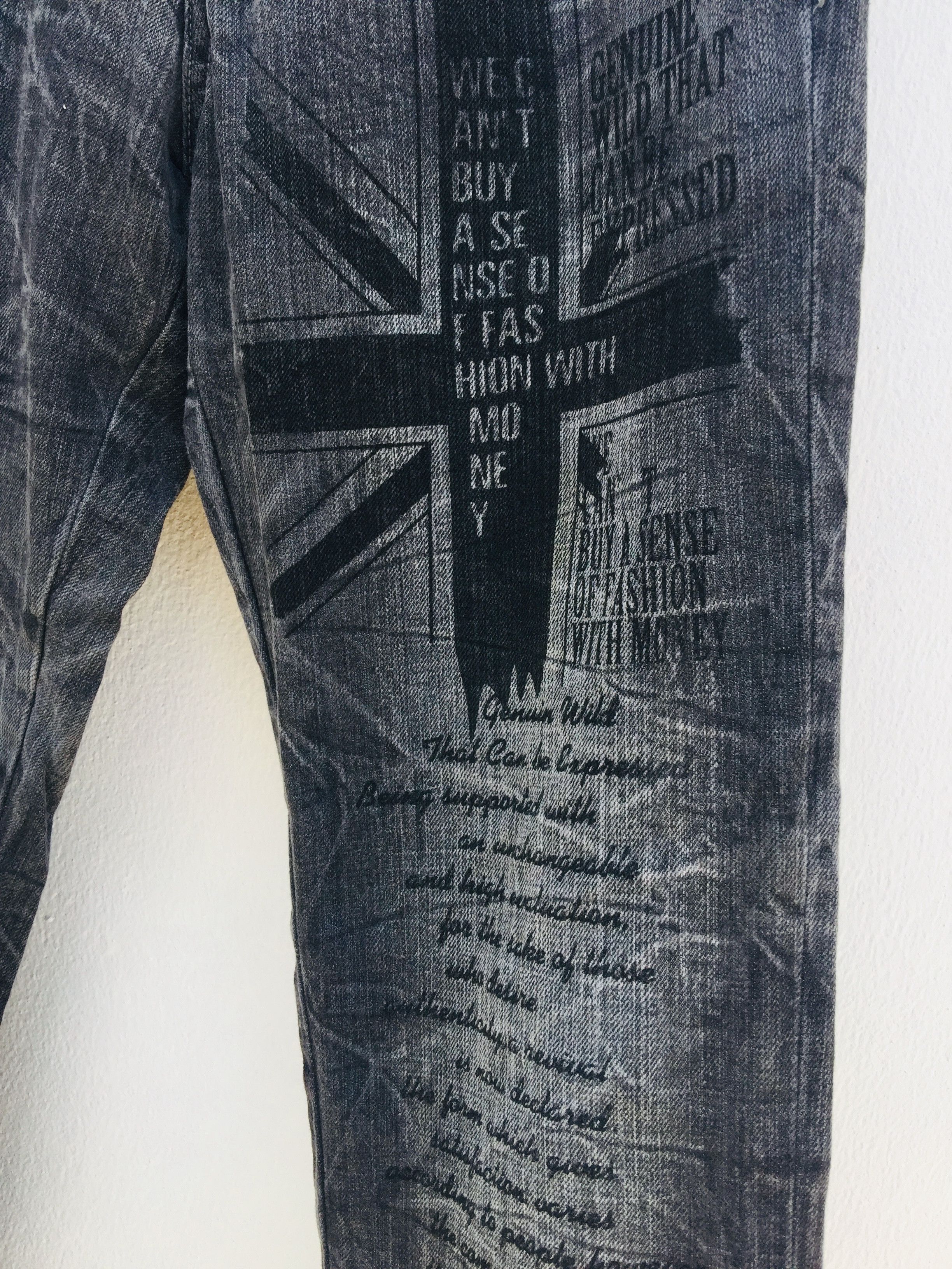 Designer × Japanese Brand Vintage Jack Serika Japanese Fashion Style Denim Jeans Size US 32 / EU 48 - 4 Thumbnail