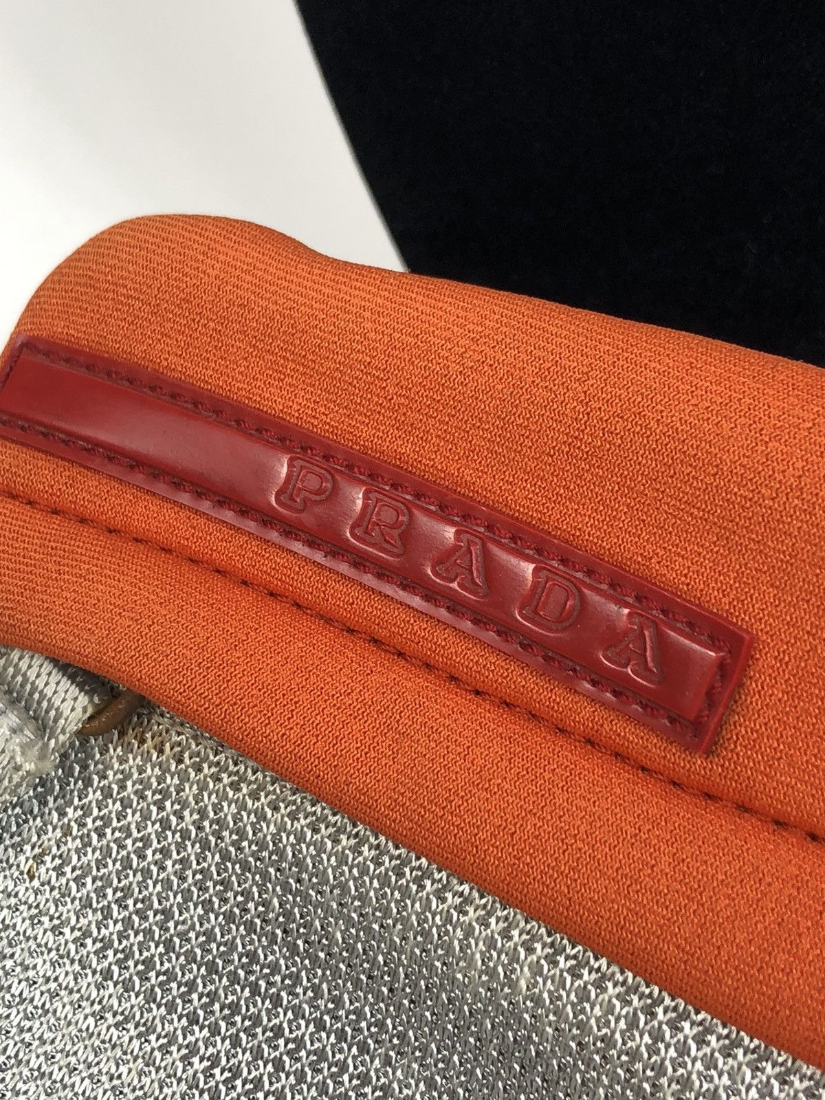 Prada Prada Linea Rossa Cosmetic Bag Size ONE SIZE - 2 Thumbnail