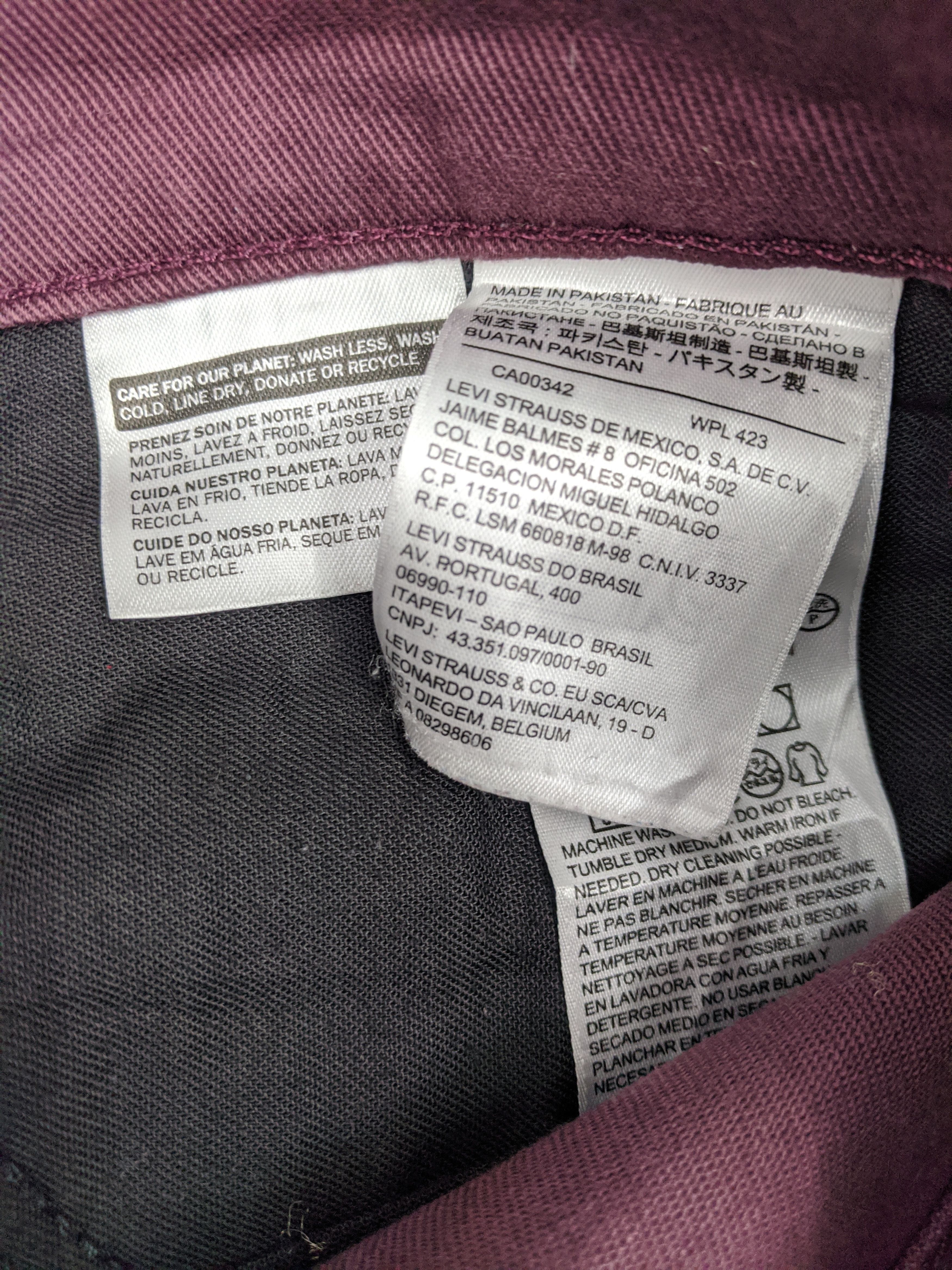 Levi's × Vintage Vintage Levis 508 Jeans DP0631 Size US 37 - 6 Thumbnail
