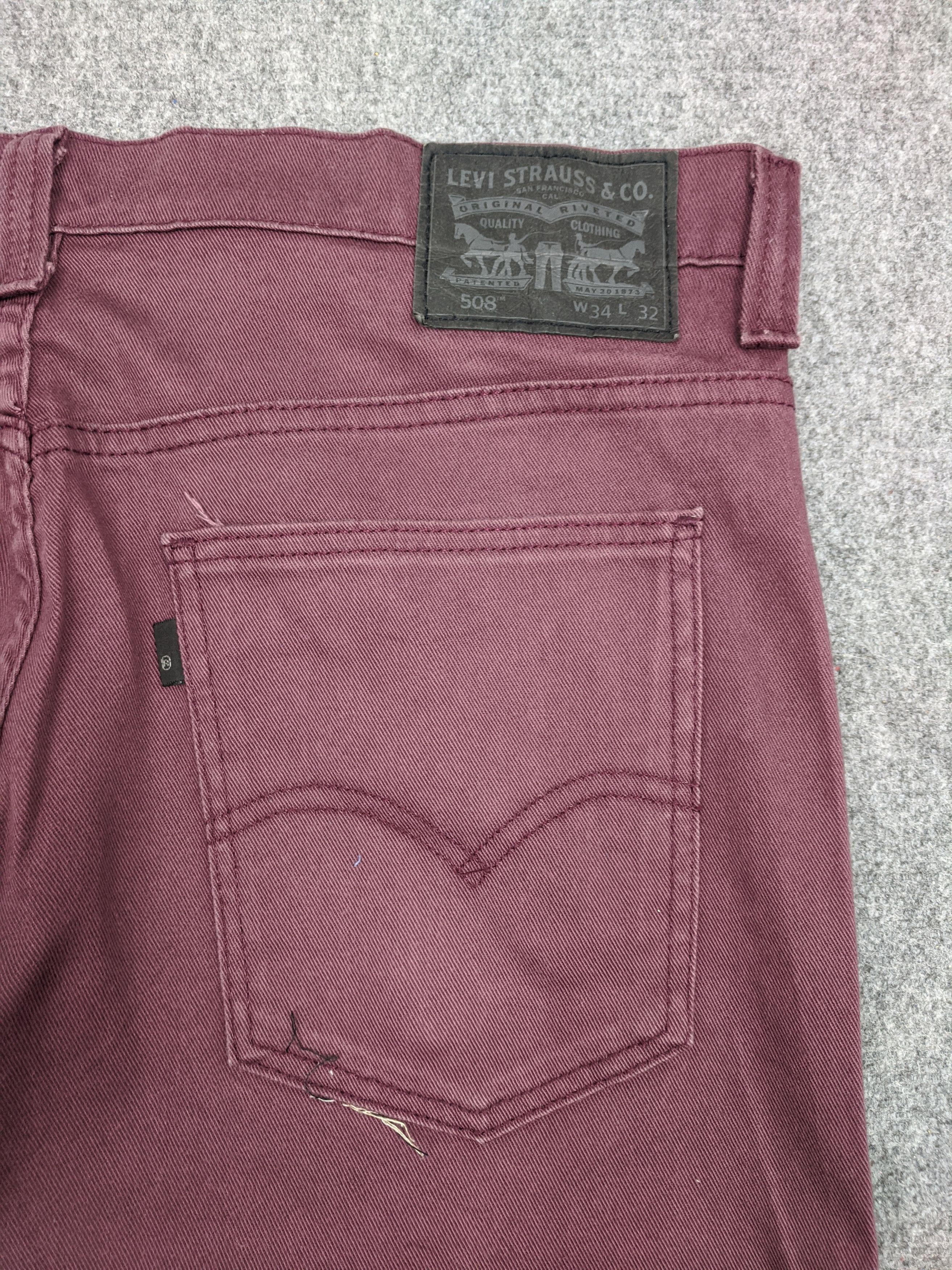 Levi's × Vintage Vintage Levis 508 Jeans DP0631 Size US 37 - 7 Thumbnail