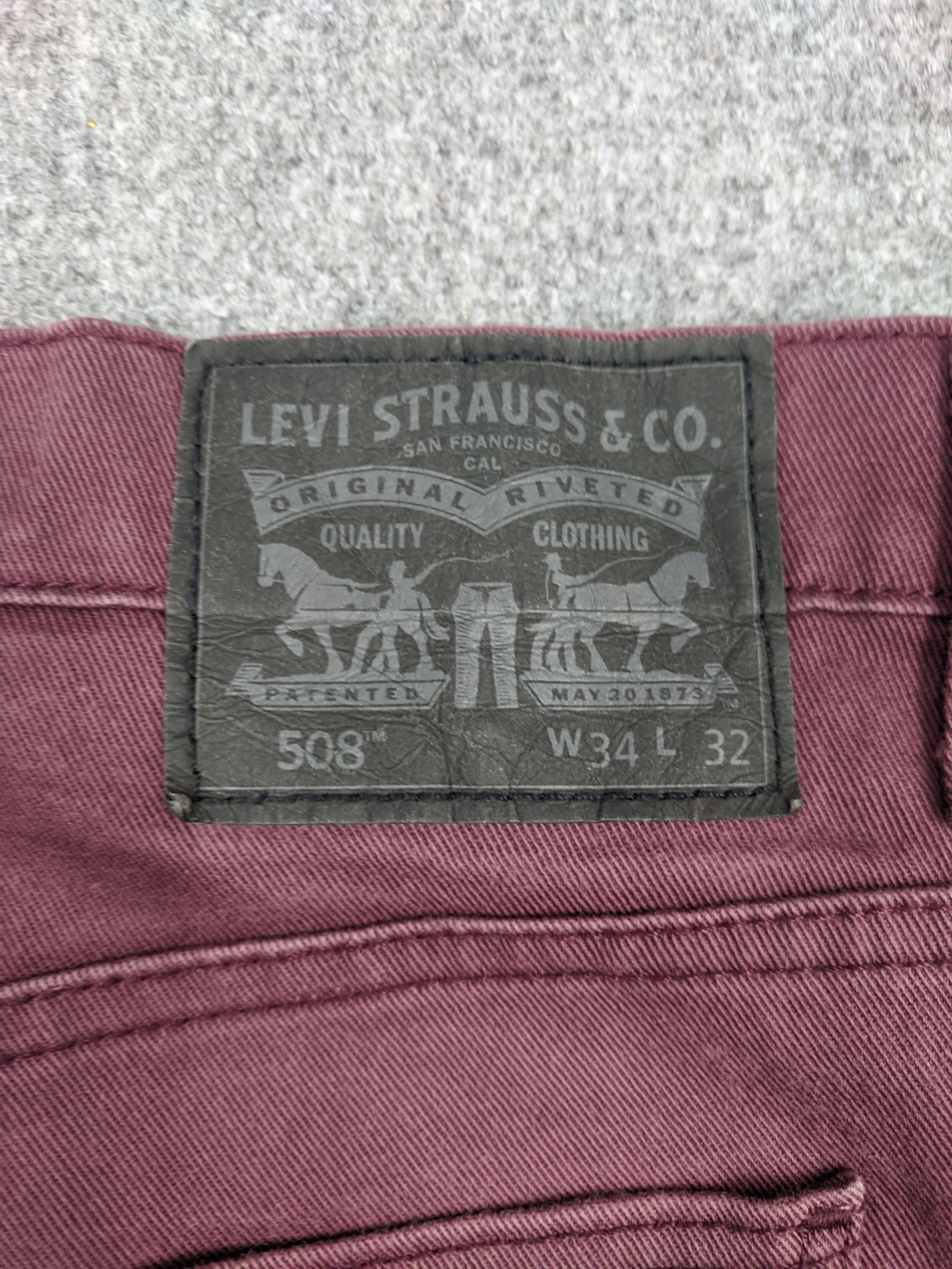 Levi's × Vintage Vintage Levis 508 Jeans DP0631 Size US 37 - 5 Thumbnail