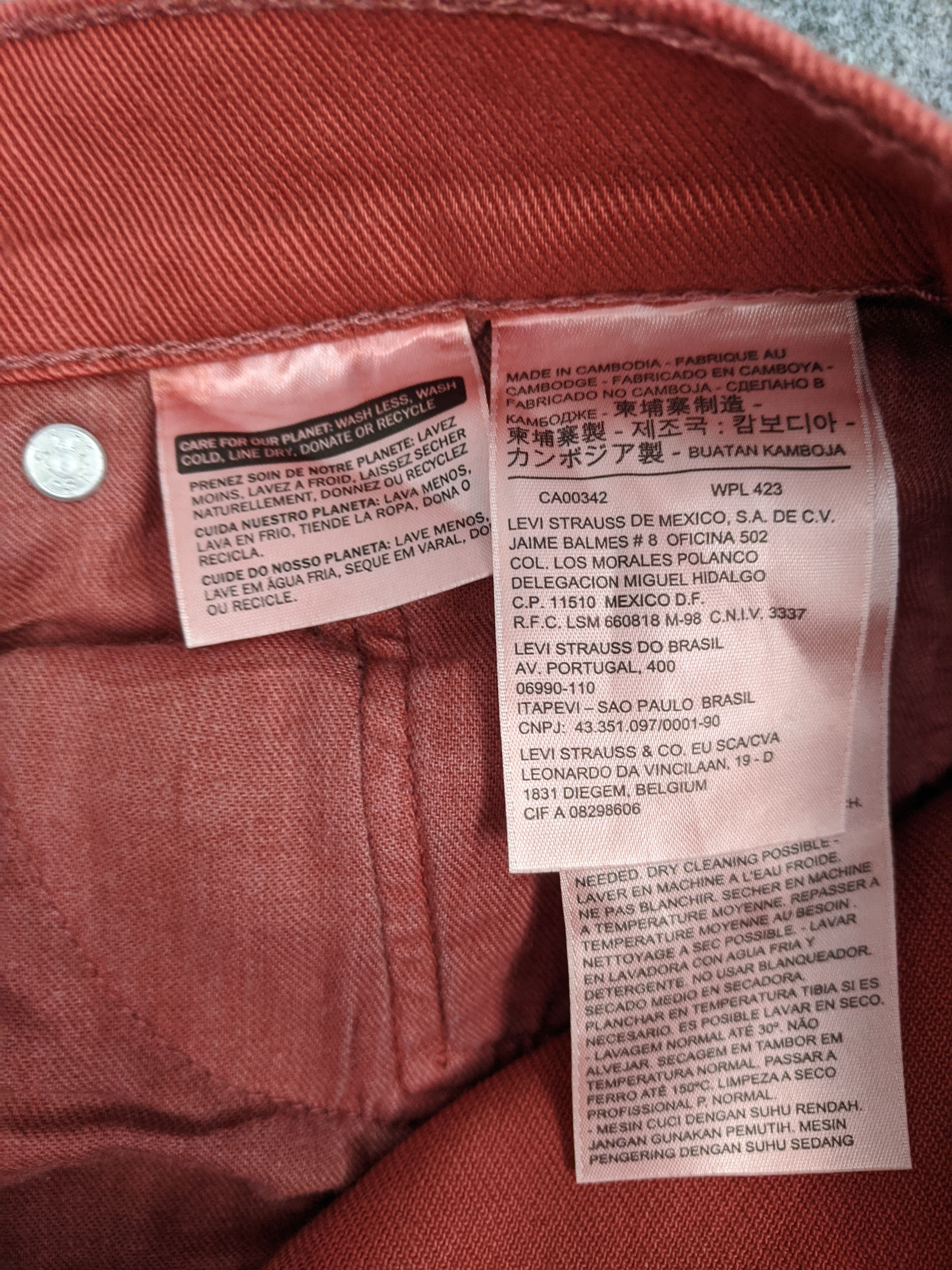 Levi's Vintage Levis 514 Jeans DP0632 Size US 37 - 7 Thumbnail