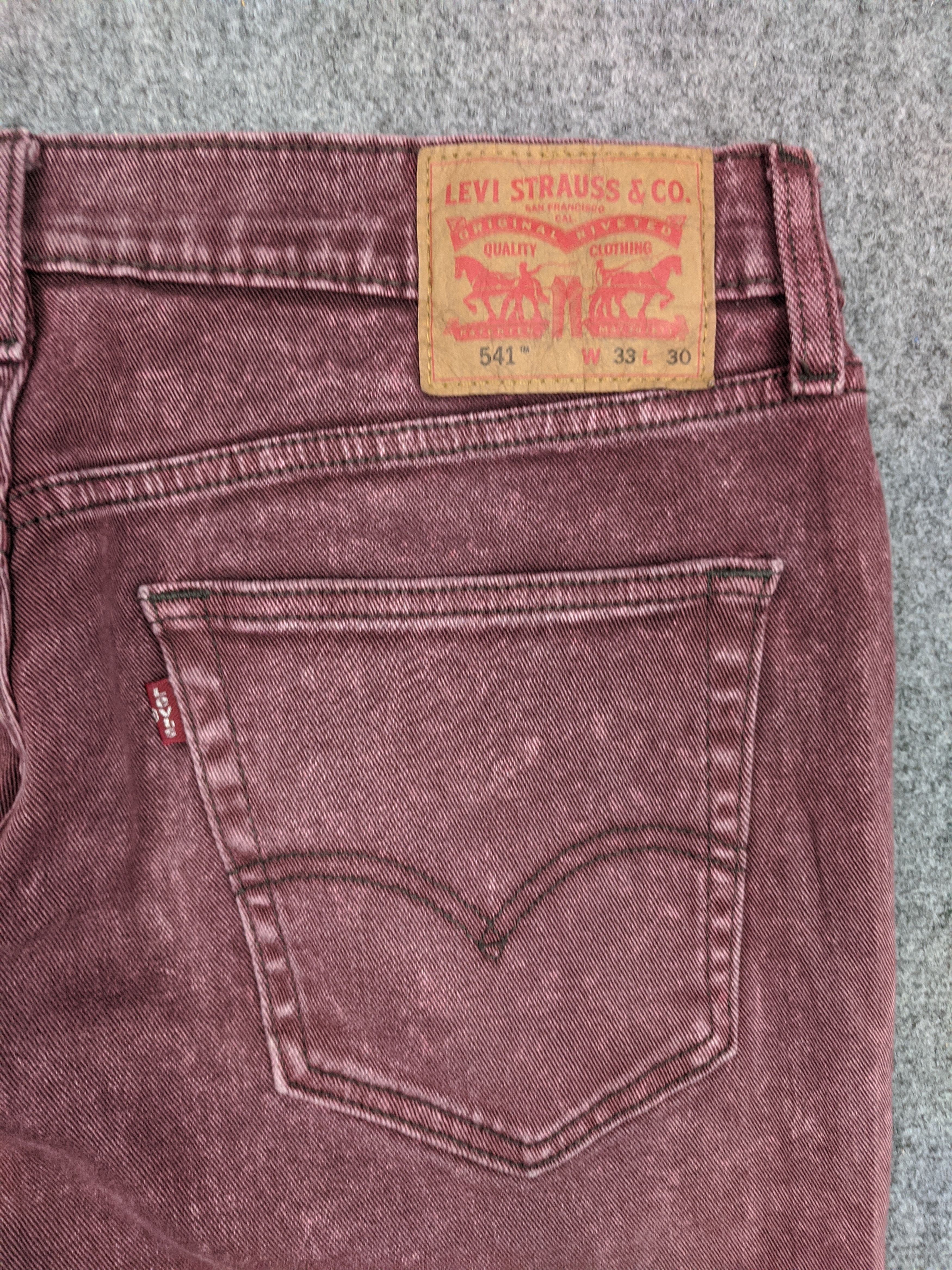 Levi's Vintage Levis 541 Jeans DP0633 Size US 35 - 12 Thumbnail