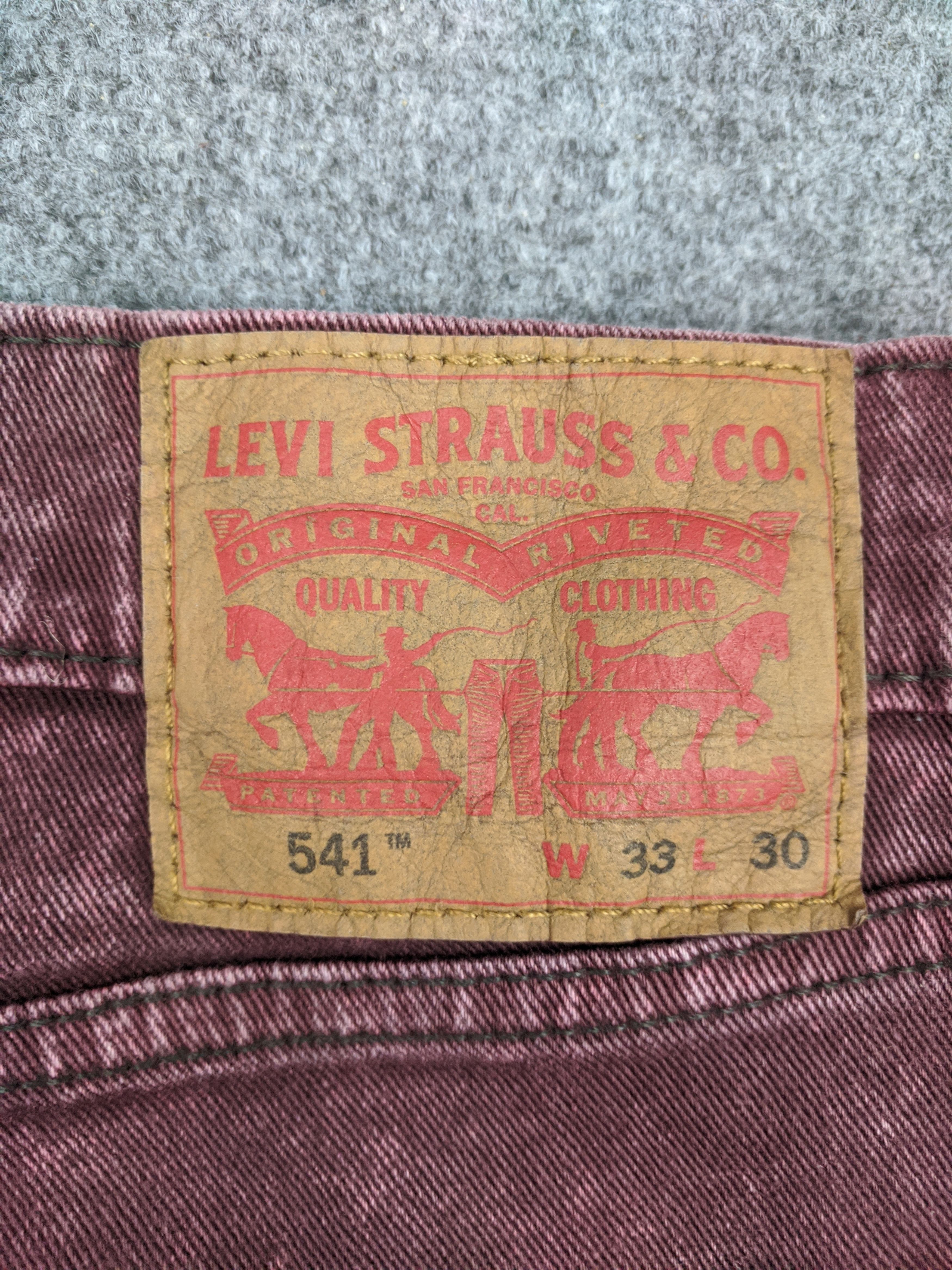 Levi's Vintage Levis 541 Jeans DP0633 Size US 35 - 5 Thumbnail
