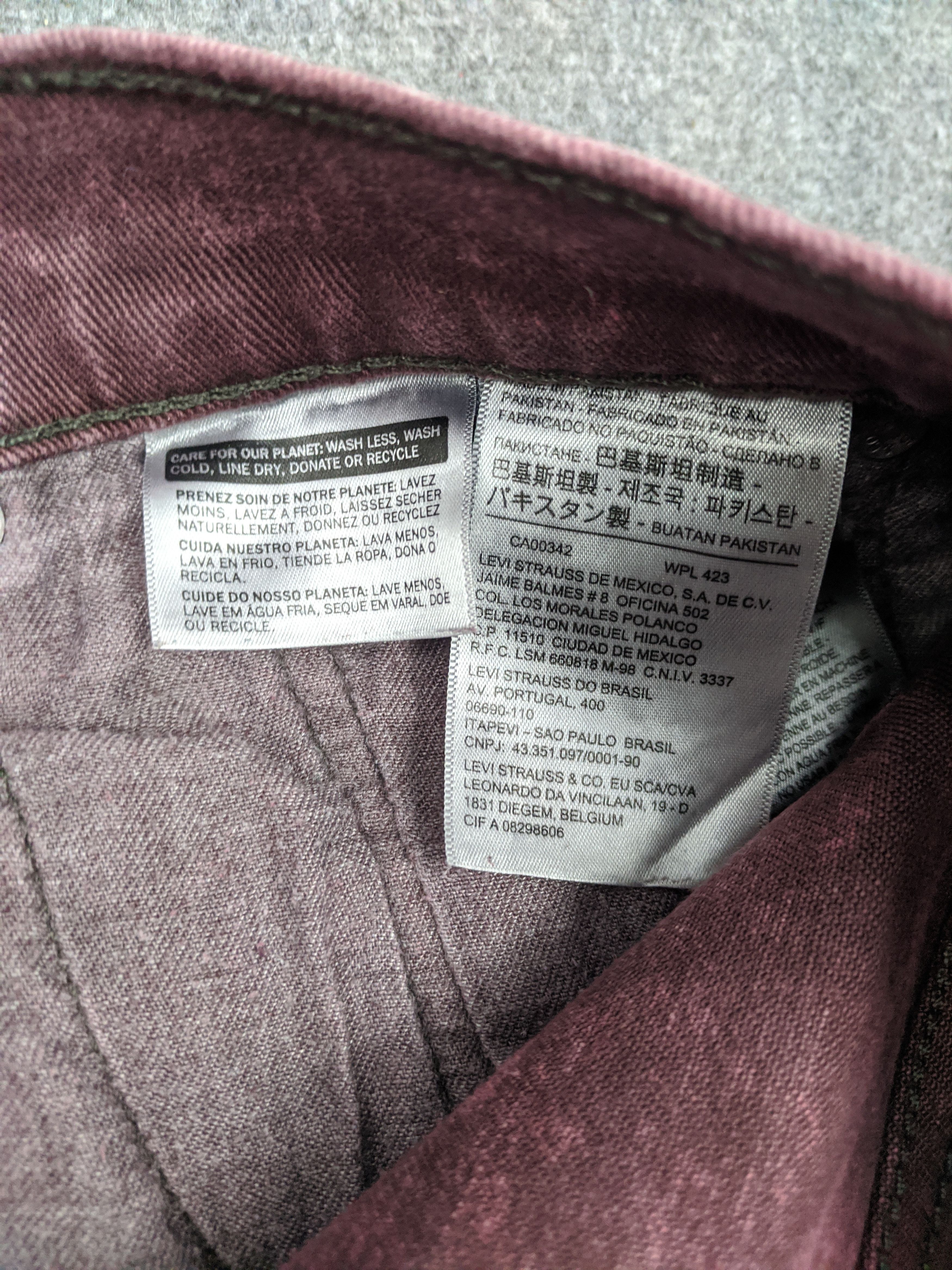 Levi's Vintage Levis 541 Jeans DP0633 Size US 35 - 7 Thumbnail