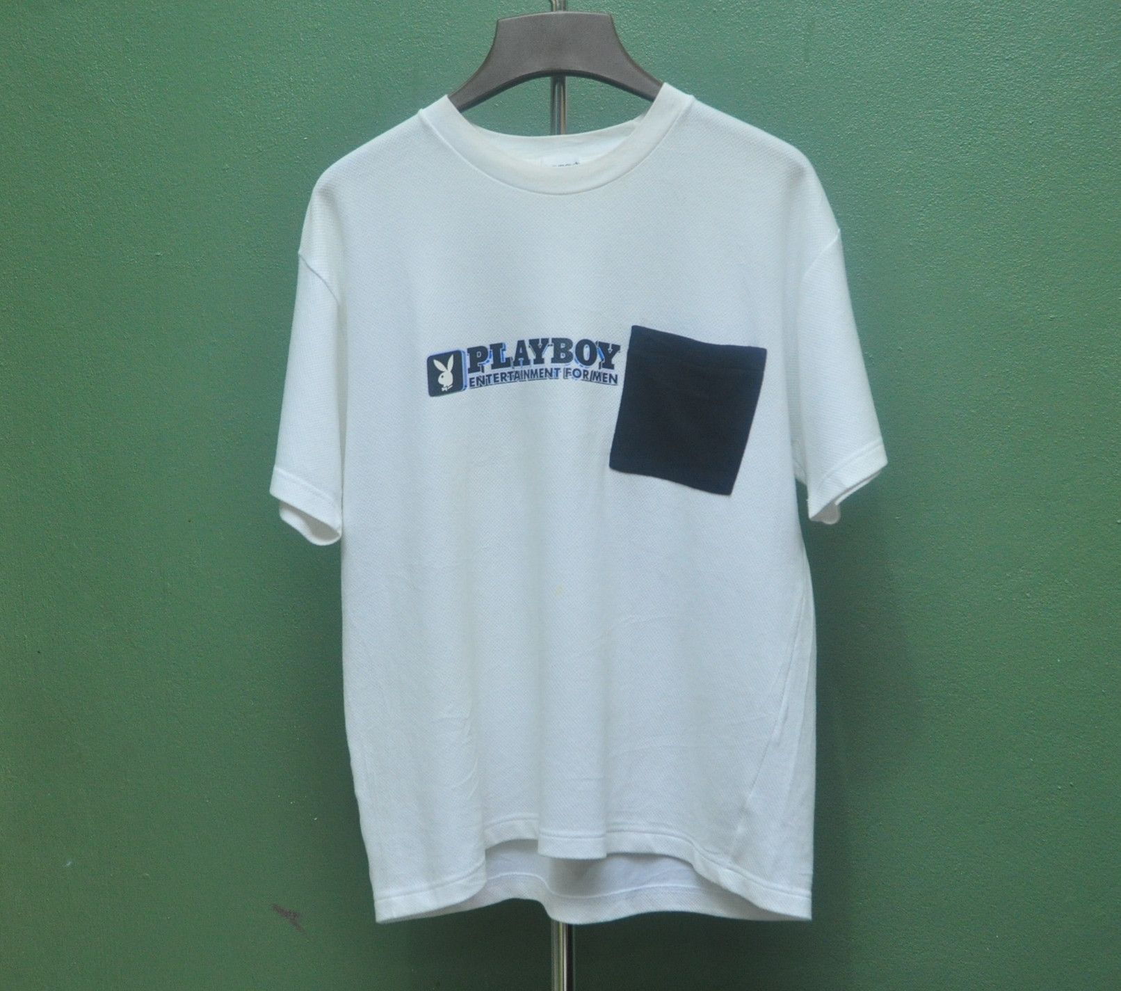 Playboy Pocket White Shirt Japanese Travis Fashion Style