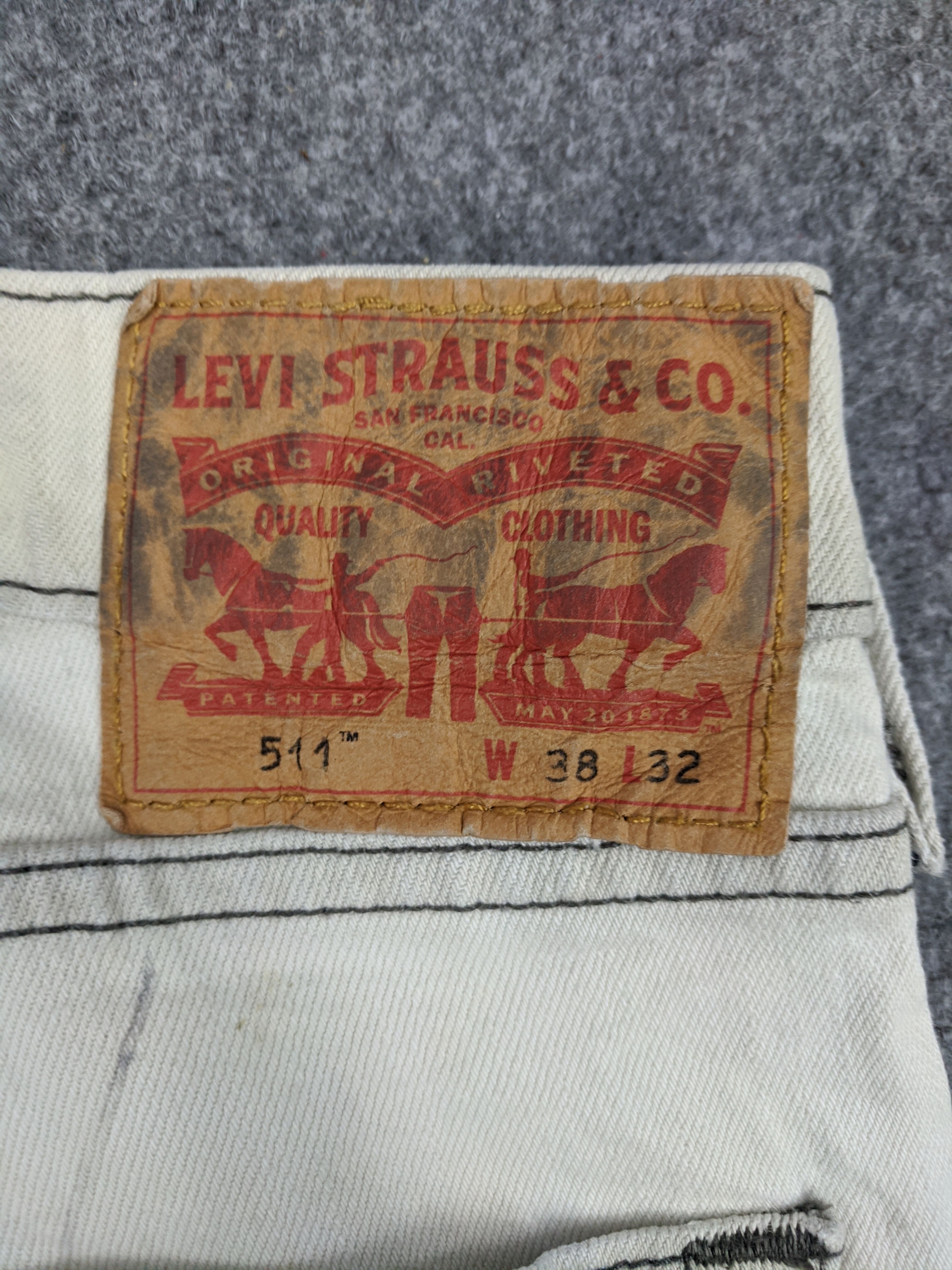 Levi's Vintage Levis 511 Jeans DP0640 Size US 37 - 5 Thumbnail