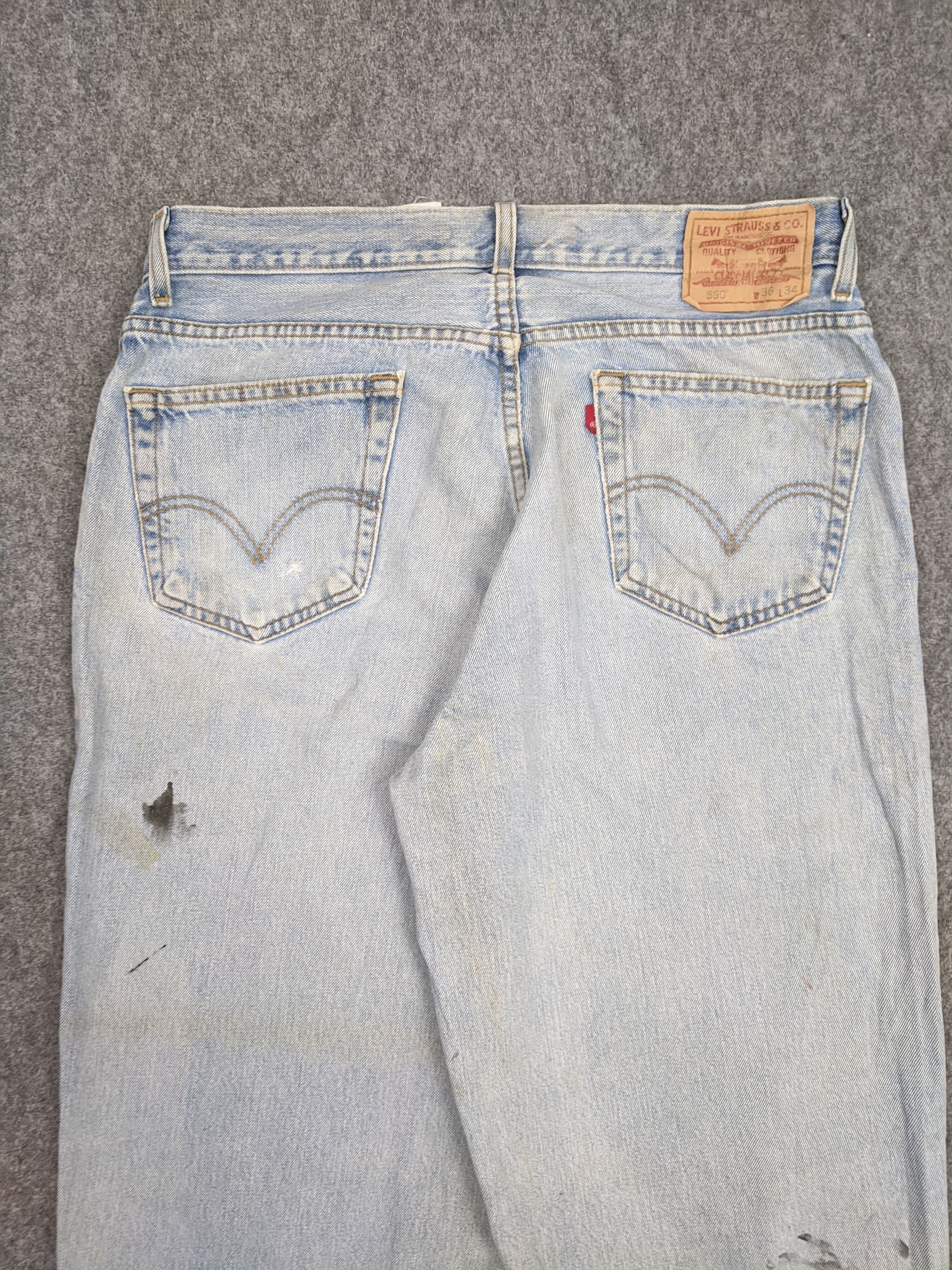 Levi's Vintage Levis 550 Jeans DP0649 Size US 37 - 4 Thumbnail