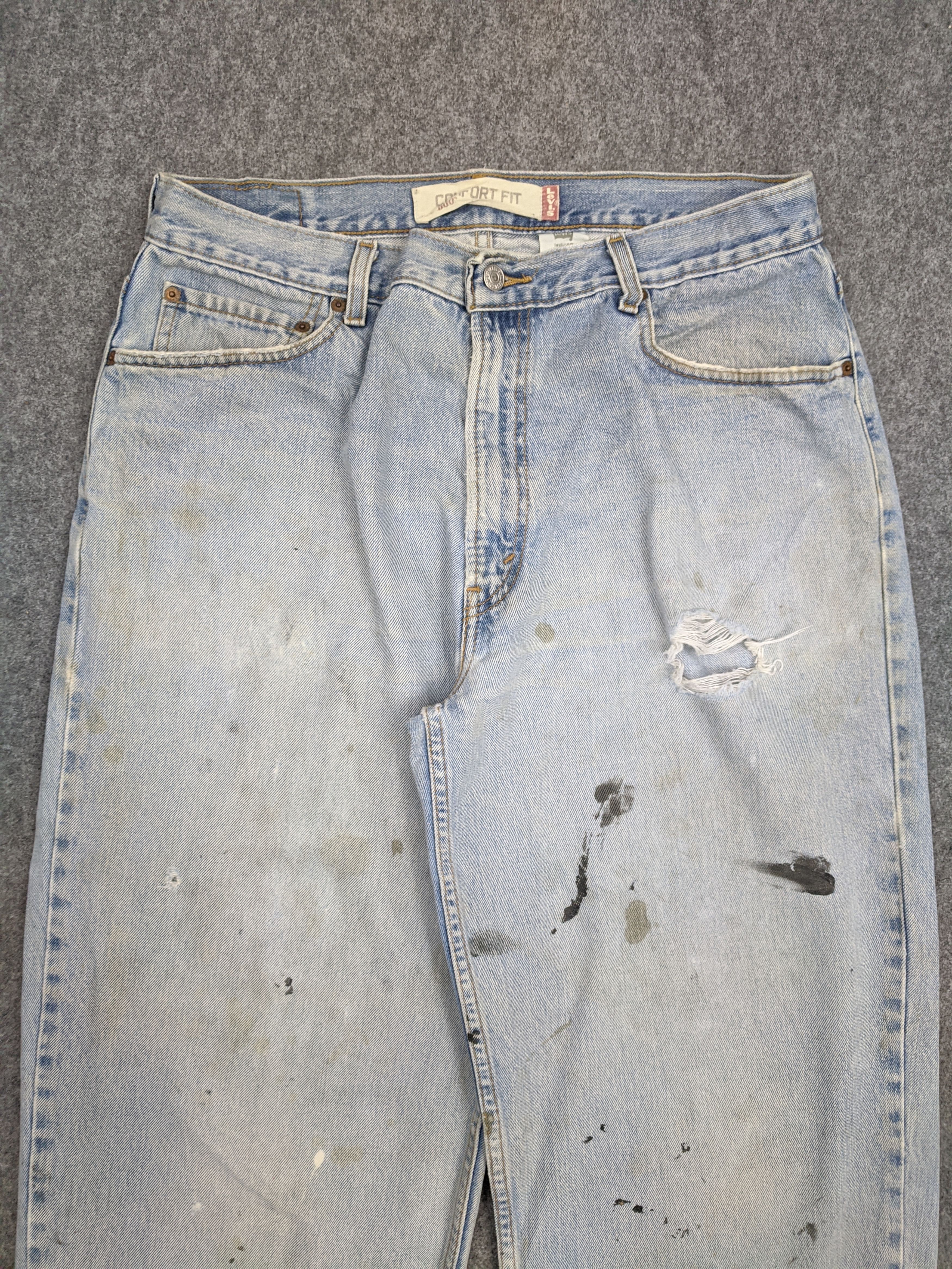 Levi's Vintage Levis 550 Jeans DP0649 Size US 37 - 2 Thumbnail