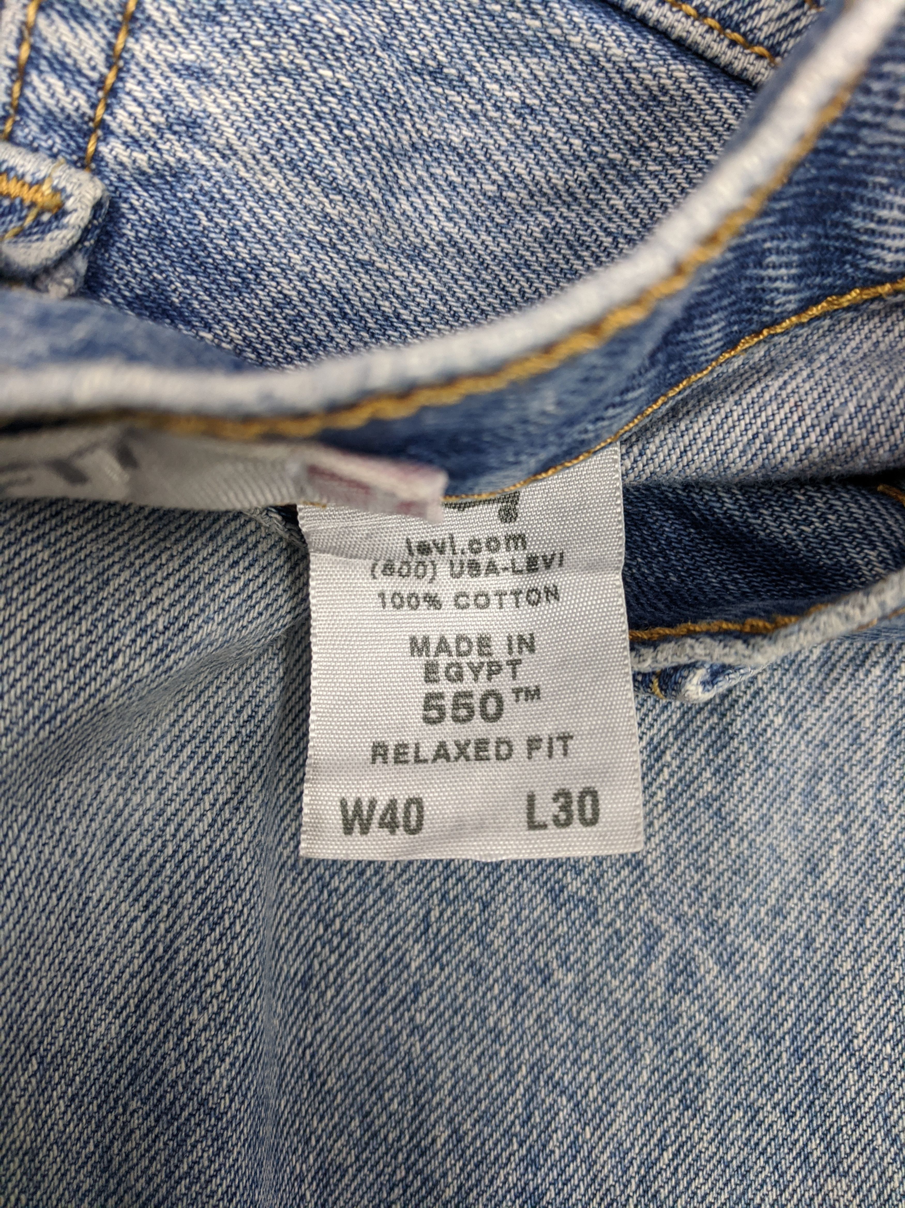 Vintage Levis 550 Jeans DP0650