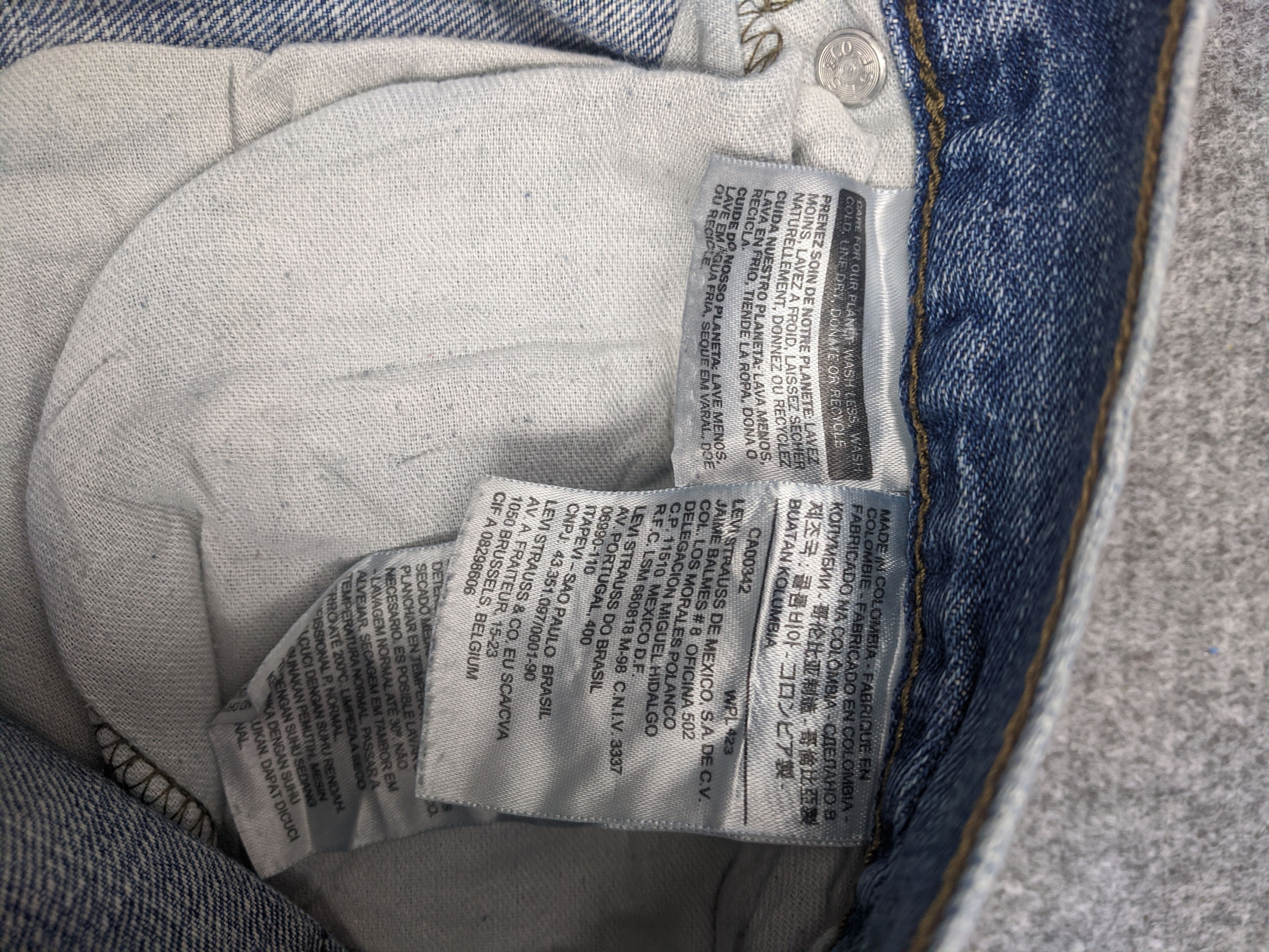 Levi's Vintage Levis 559 Jeans DP0651 Size US 39 - 7 Thumbnail