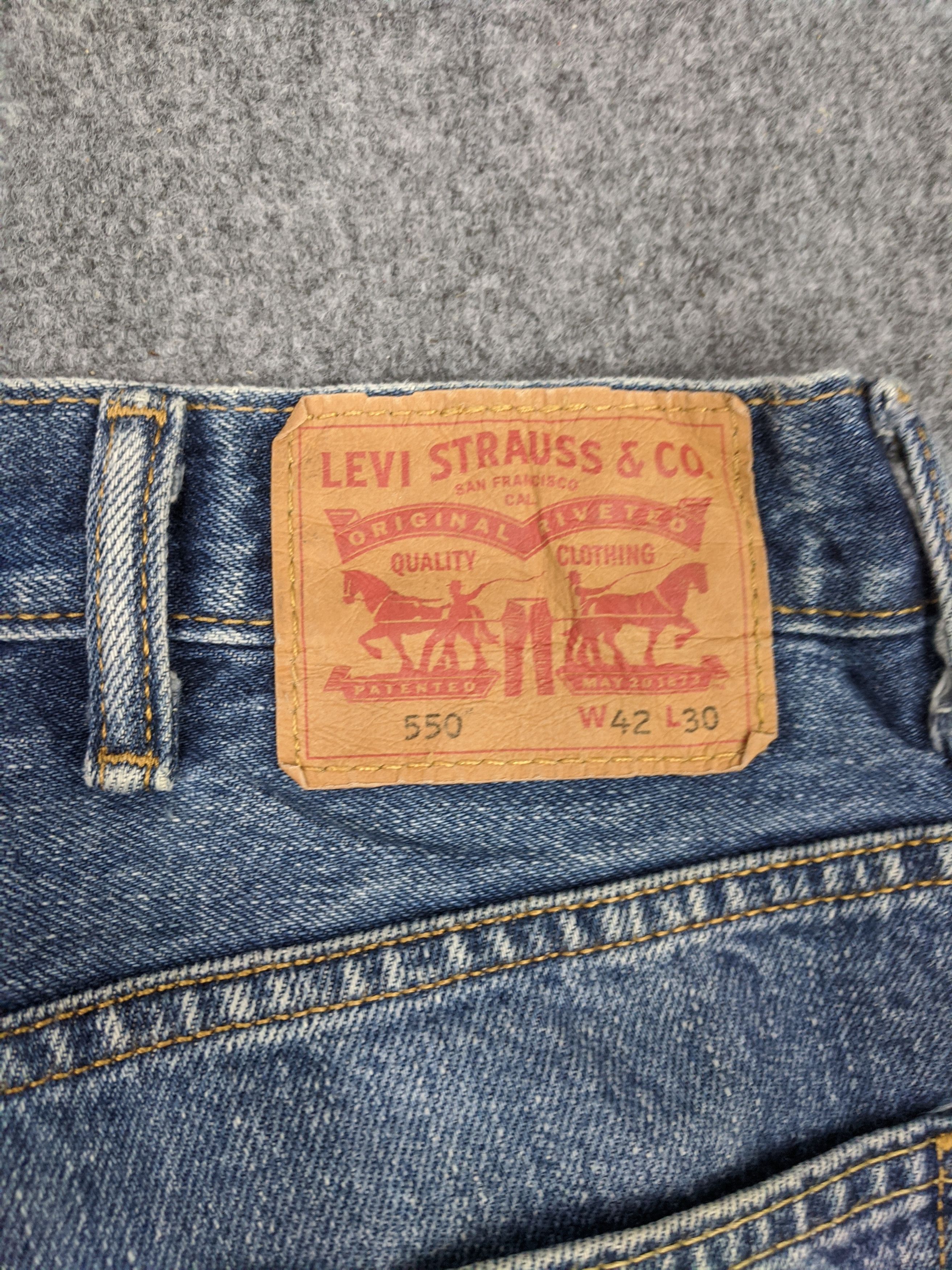Levi's Vintage Levis 550 Jeans DP0655 Size US 42 / EU 58 - 4 Thumbnail