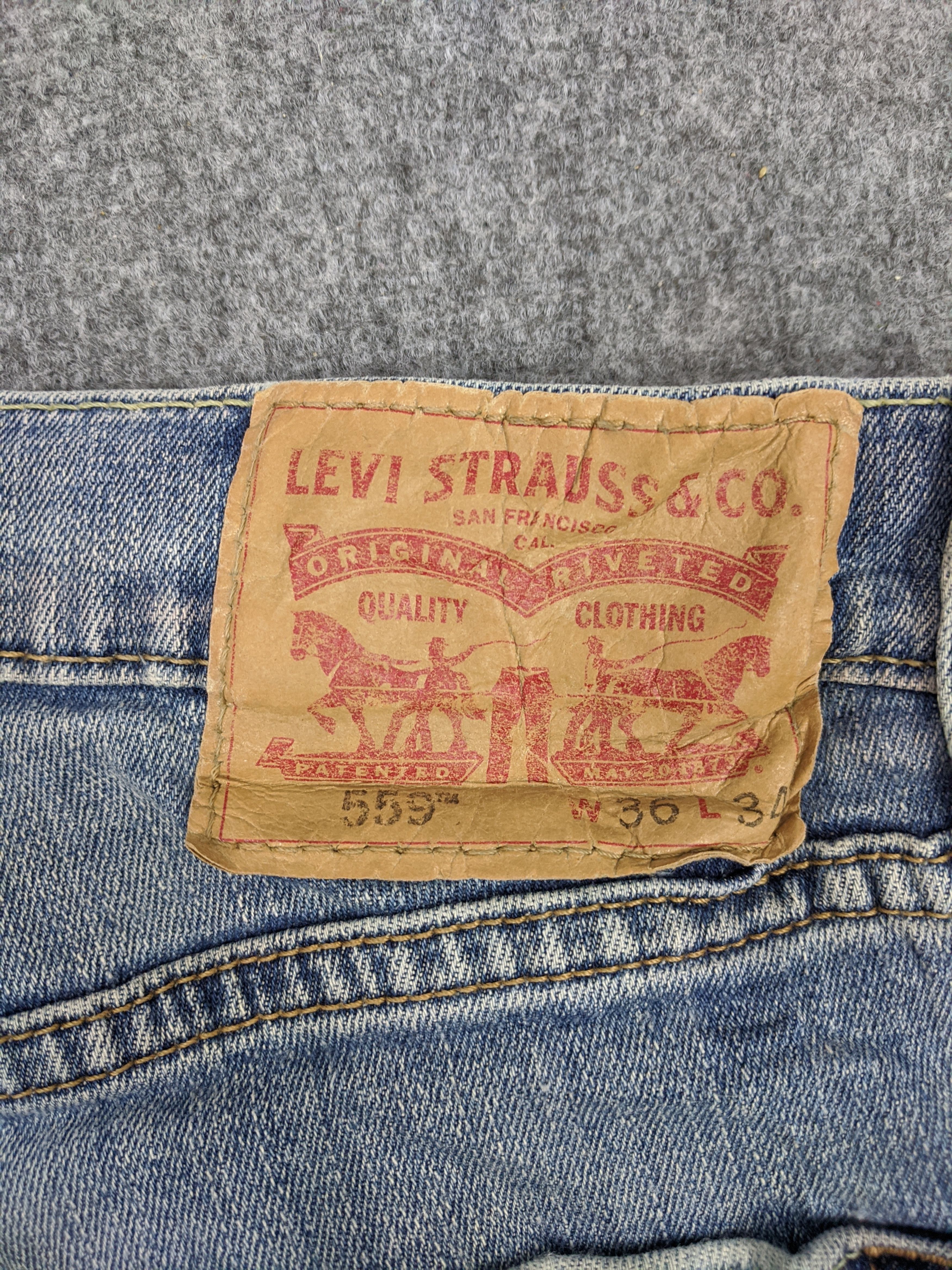 Levi's Vintage Levis 559 Jeans DP0656 Size US 37 - 5 Thumbnail