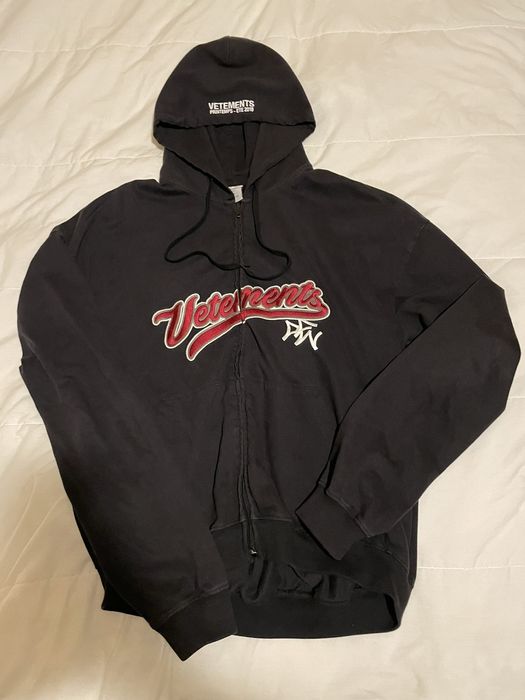 Vetements store hoodie grailed