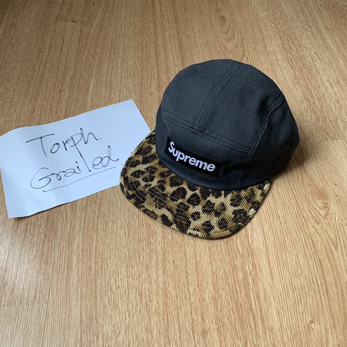 Supreme Leopard Camp Cap | Grailed