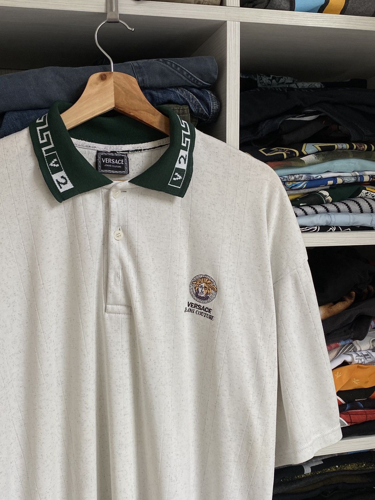 Versace × Versace Jeans Couture × Vintage Versace Jeans Couture vintage t shirt size XL Size US XL / EU 56 / 4 - 2 Thumbnail