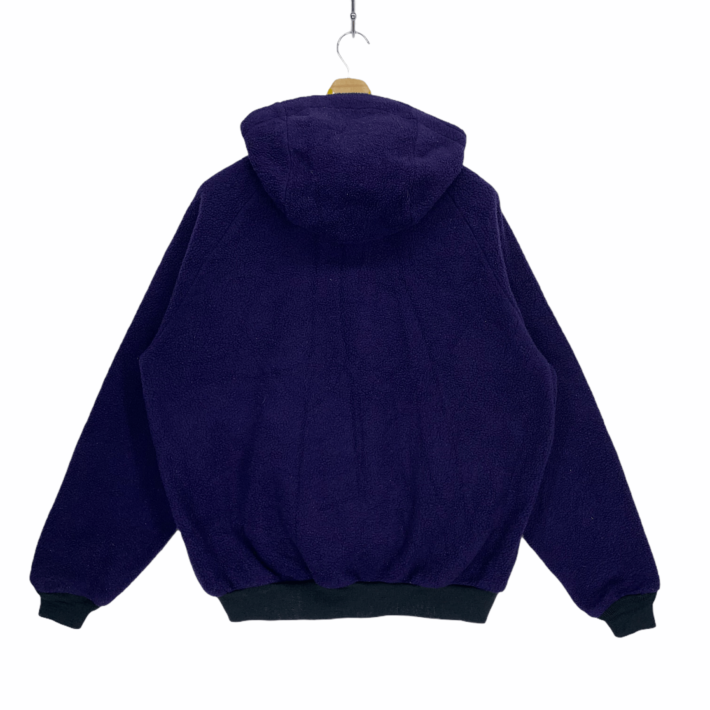 L.L. Bean Vintage LL Bean Half Zip Deep Pile Fleece Hoodies #2997-40 Size US L / EU 52-54 / 3 - 9 Thumbnail