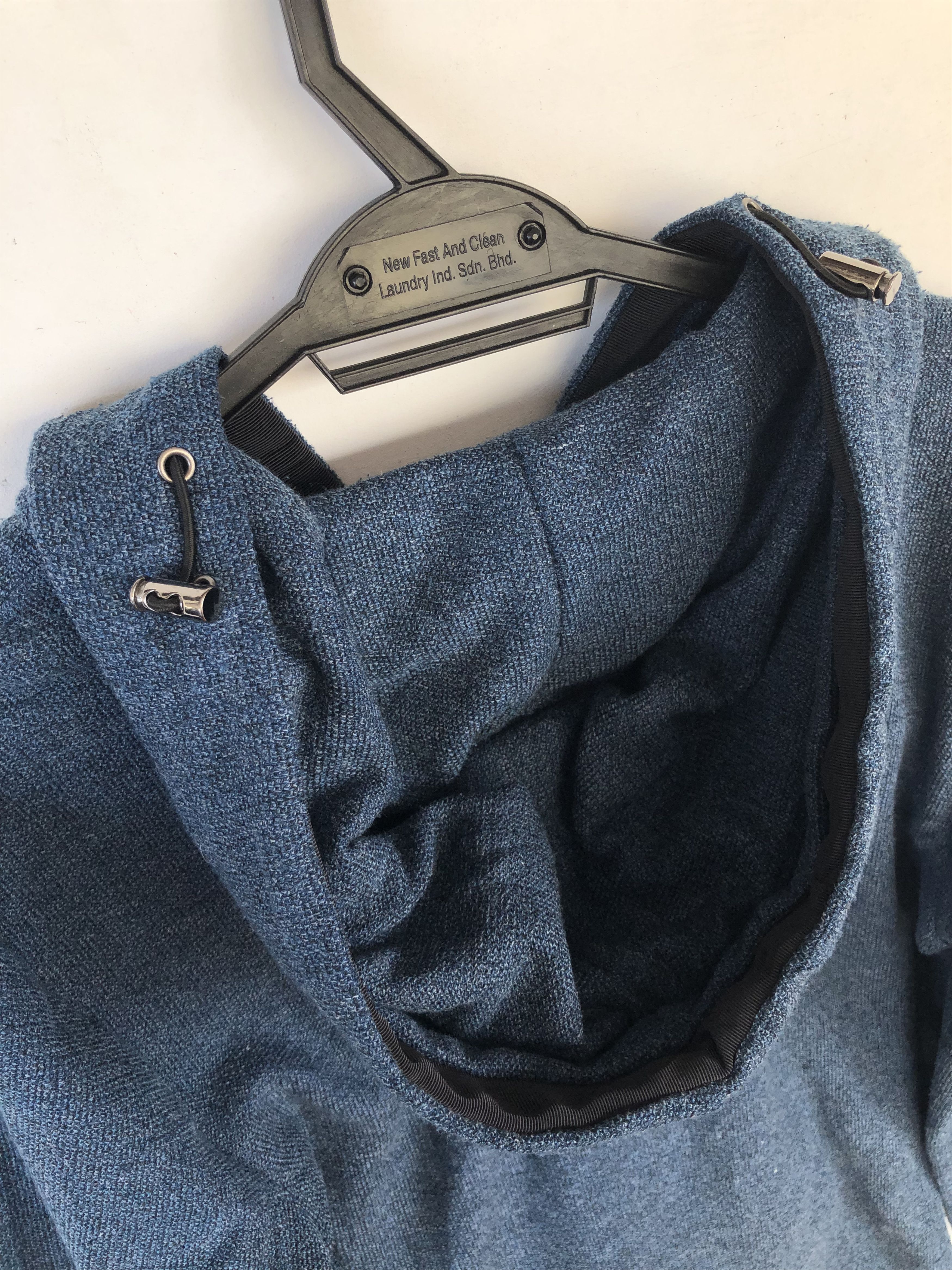 Katharine Hamnett London HAMNETT EXPANDABLE HOODIE RAYON BLEND JACKET Size US M / EU 48-50 / 2 - 4 Thumbnail