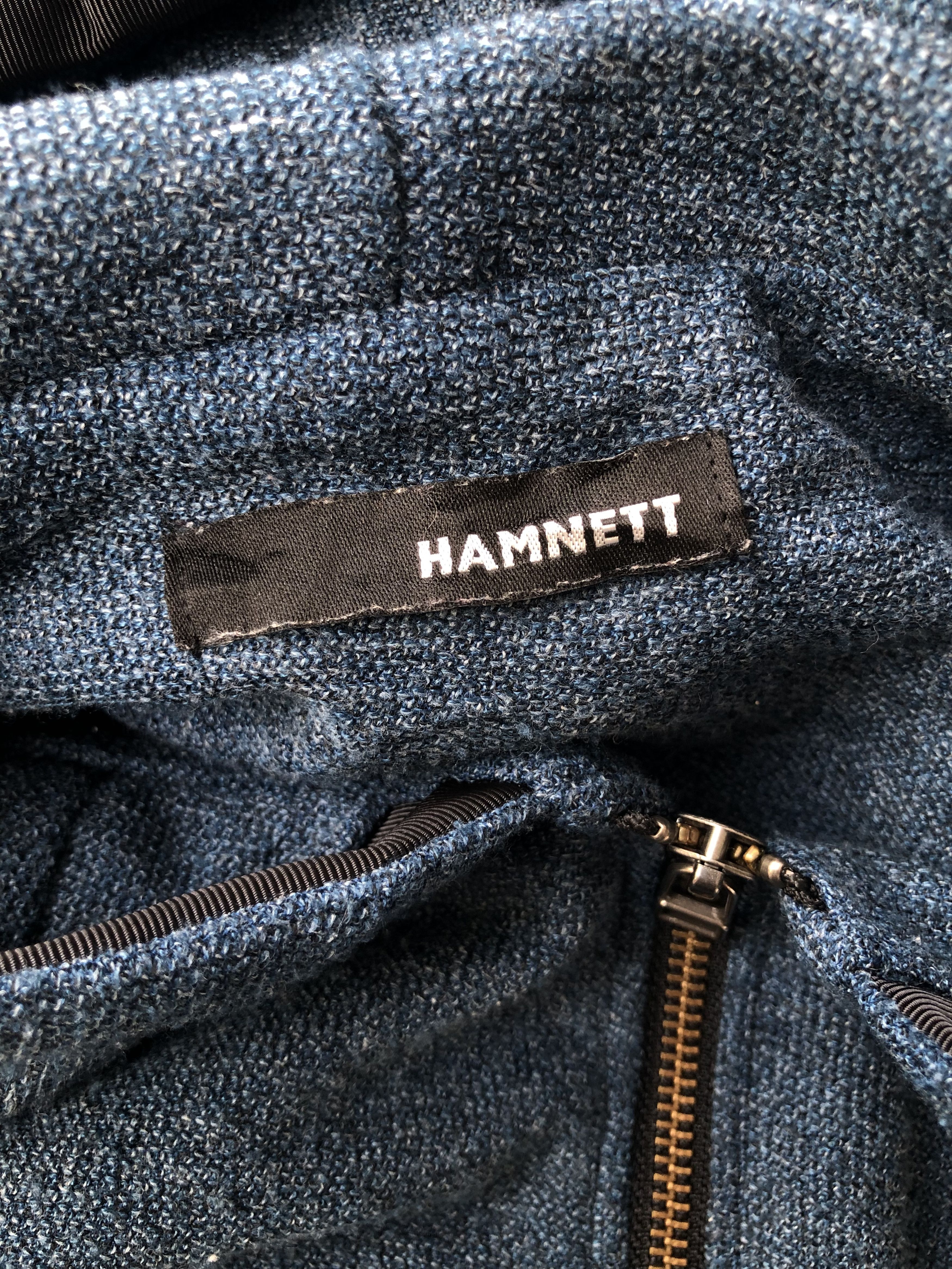 Katharine Hamnett London HAMNETT EXPANDABLE HOODIE RAYON BLEND JACKET Size US M / EU 48-50 / 2 - 7 Thumbnail