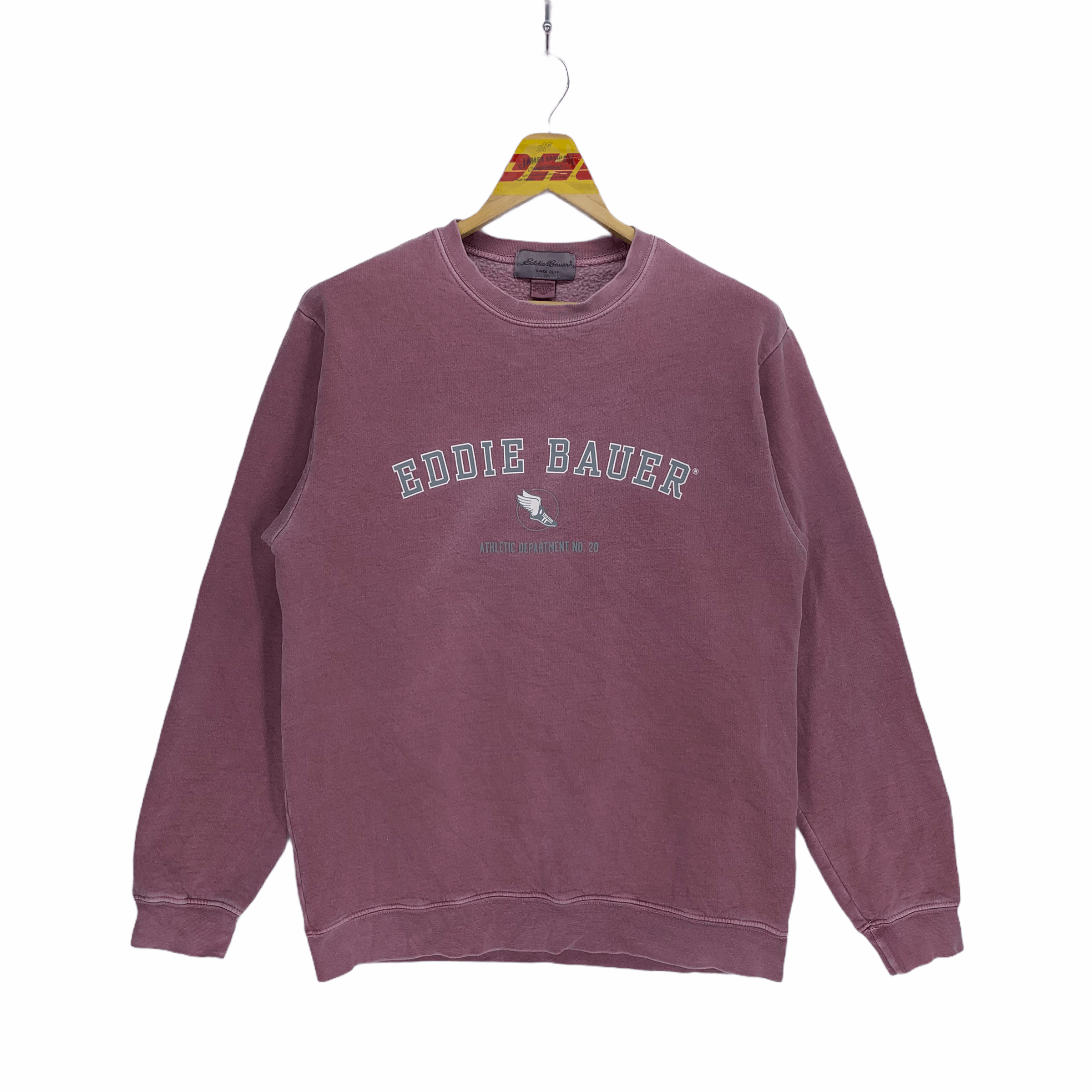 Eddie Bauer Eddie Bauer Big Logo Pink Sweatshirt #3001-40 Size US XS / EU 42 / 0 - 1 Thumbnail